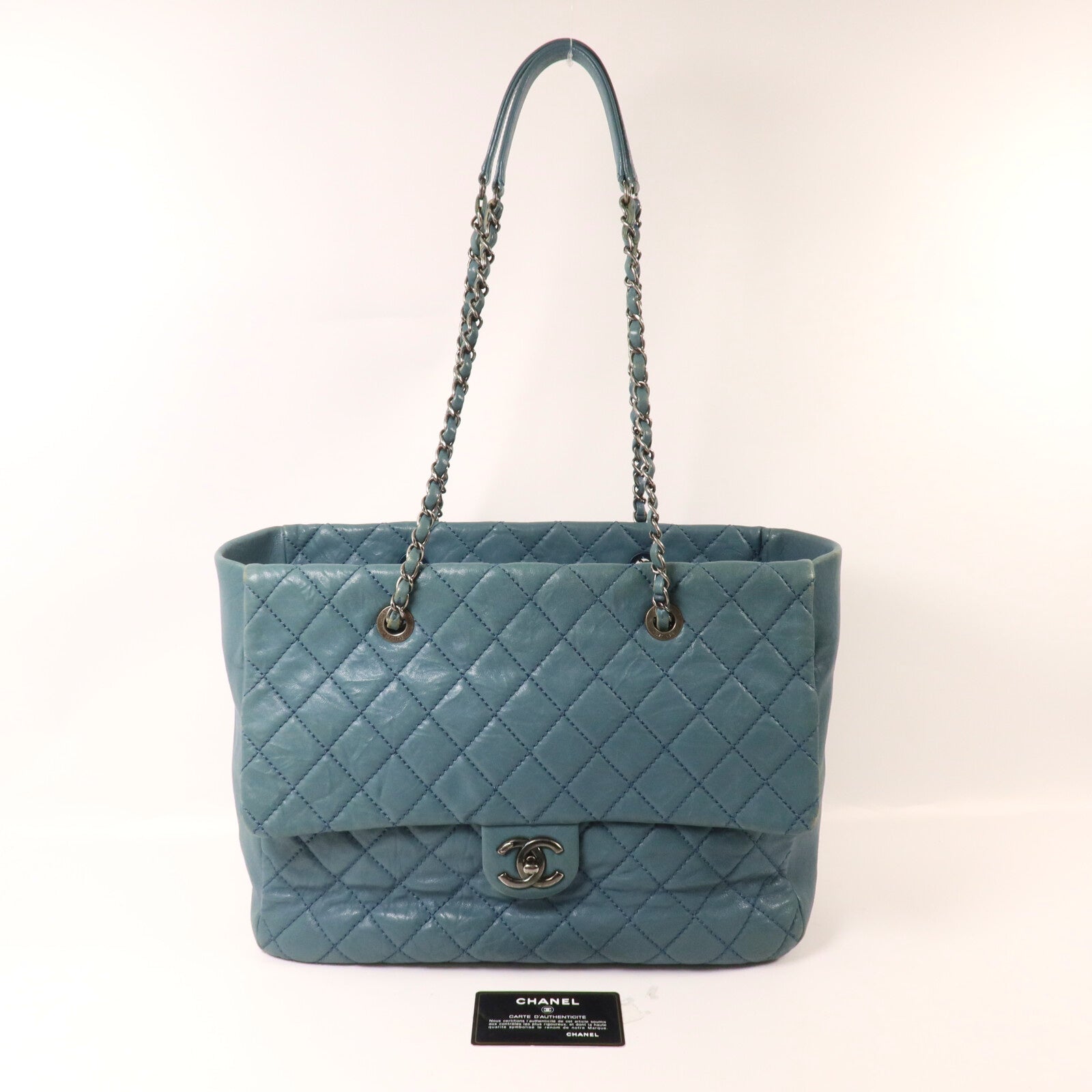 CHANEL 牛皮皮革Shoulder Bag鏈帶肩背袋