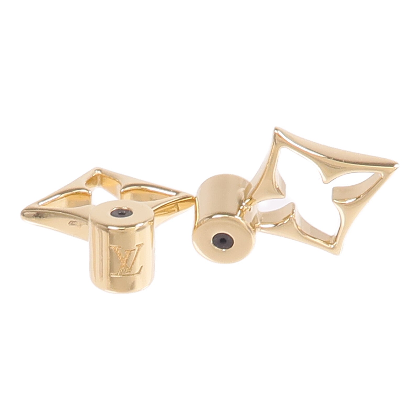 LOUIS VUITTON 金屬Flowergram Strass Earrings耳環
