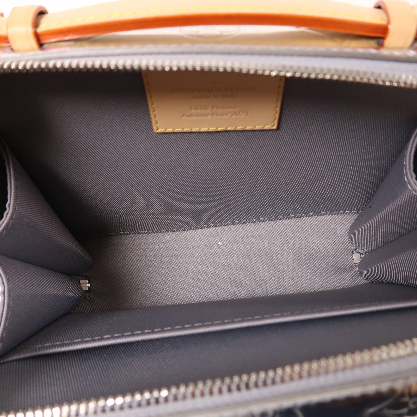 LOUIS VUITTON Monogram Mirror Handle Soft Trunk銀扣手挽肩背兩用袋