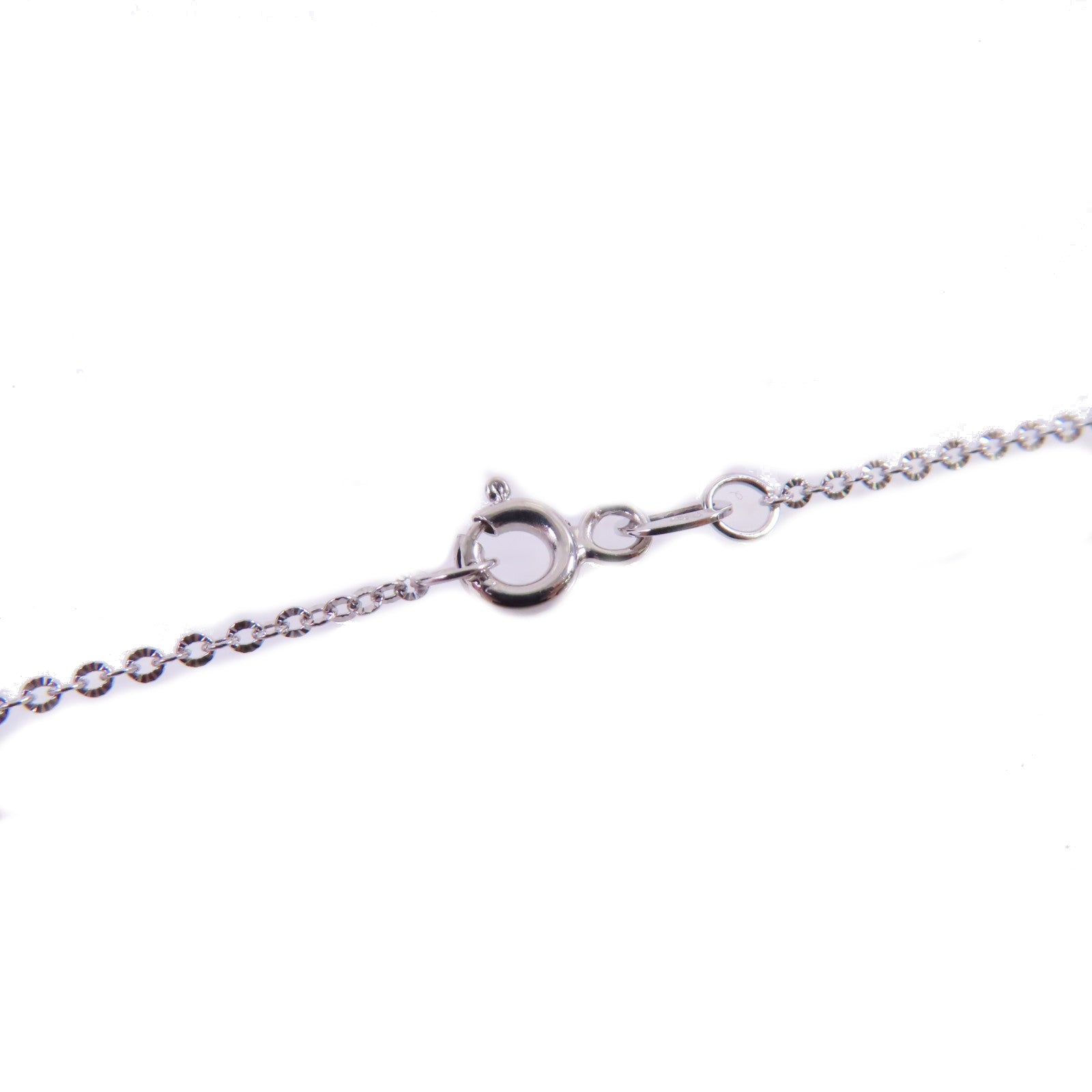 JEWELRY 18K白金Diamond Necklace 0.10ct/0.33ct鑽石項鏈