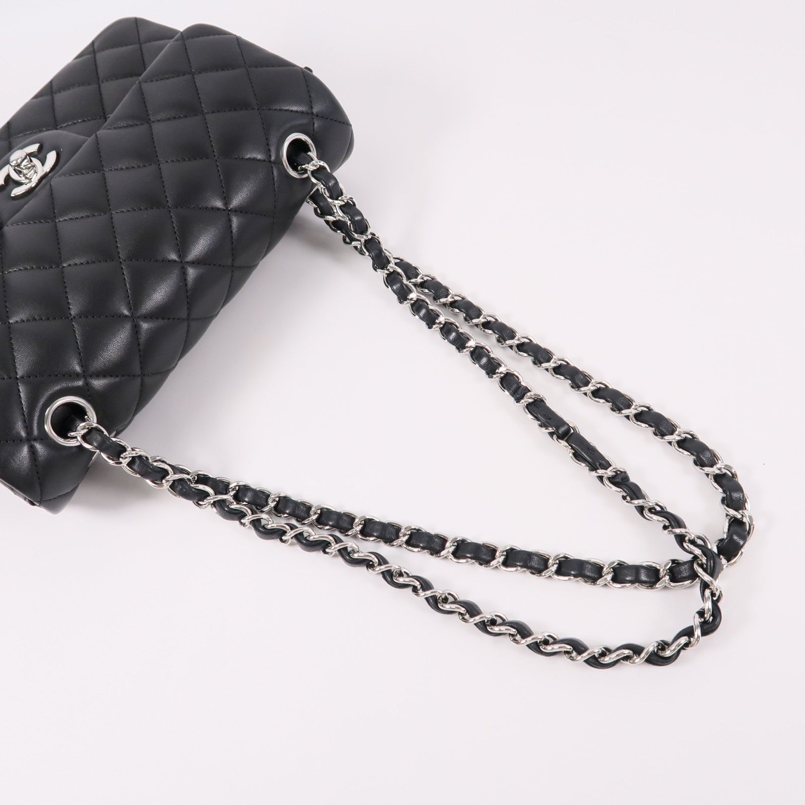 CHANEL 羊皮皮革Classic 23鏈帶肩背袋