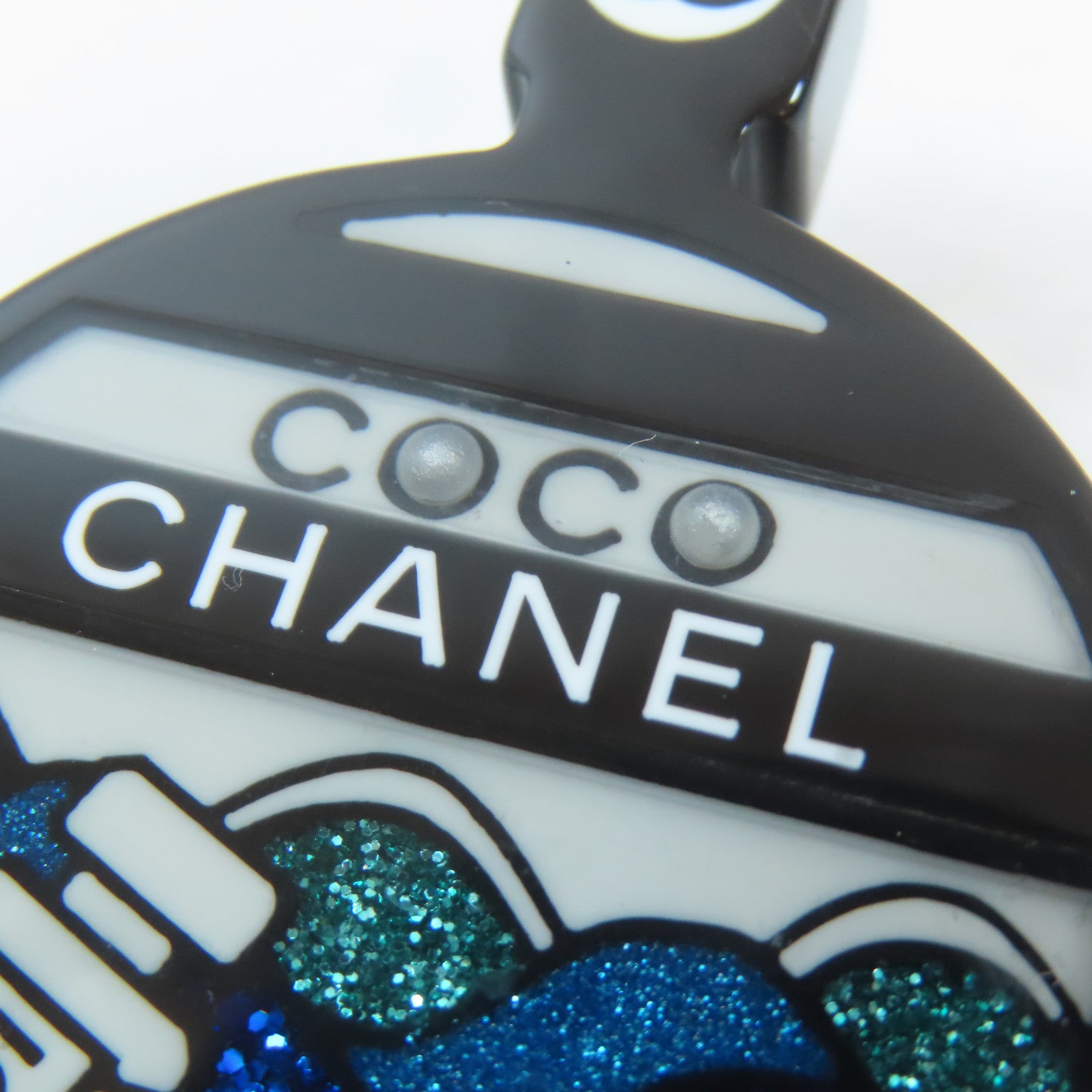 CHANEL PVC Coco Chanel Brooch胸針黑色/多色