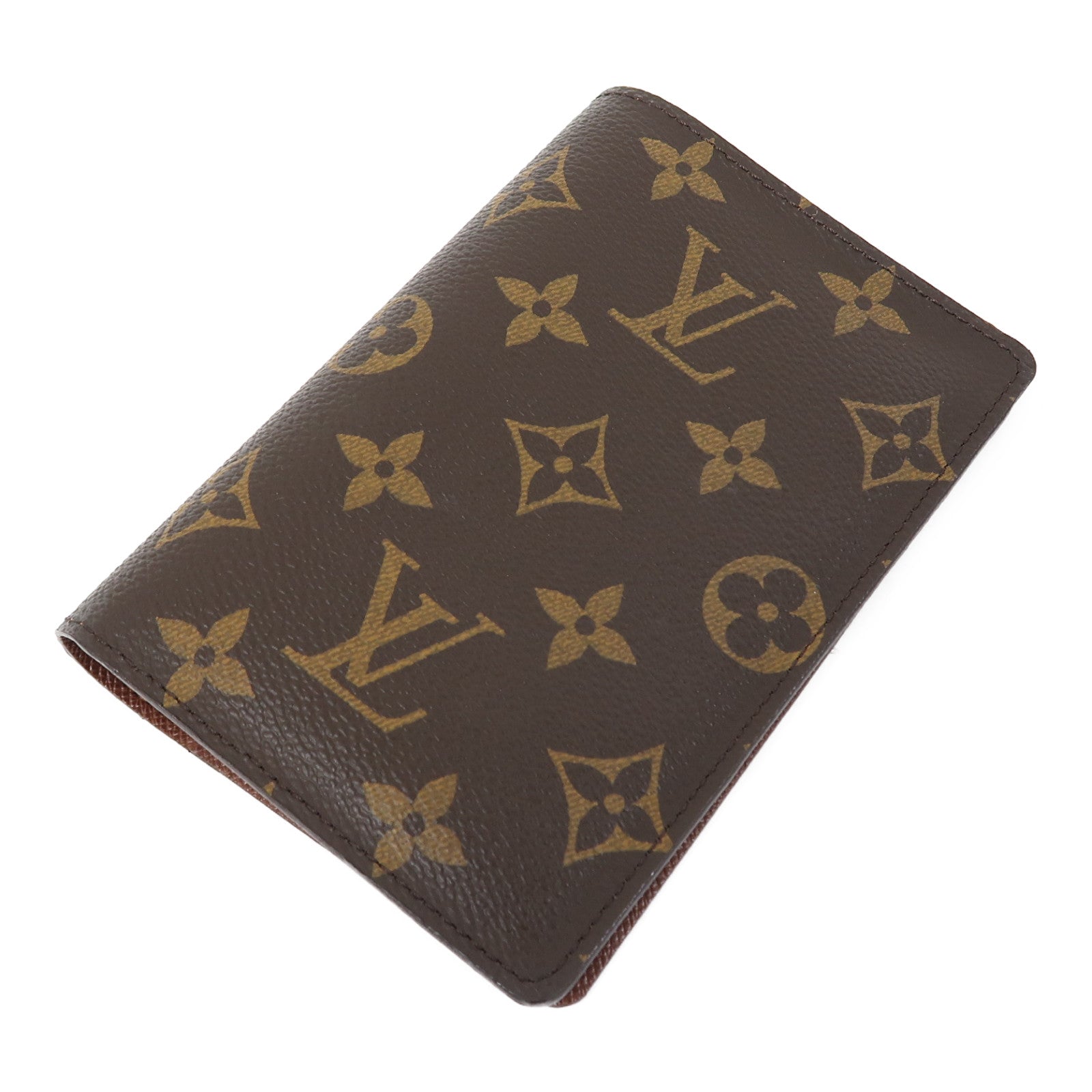 LOUIS VUITTON Monogram Passport Case護照套啡色