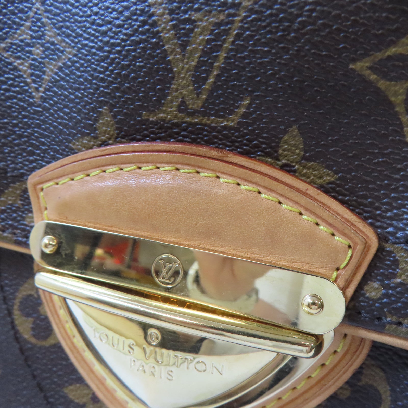 LOUIS VUITTON (PRICE DOWN) LV GHW Beverly MM Shoulder Handbag M40121 Monogram Brown