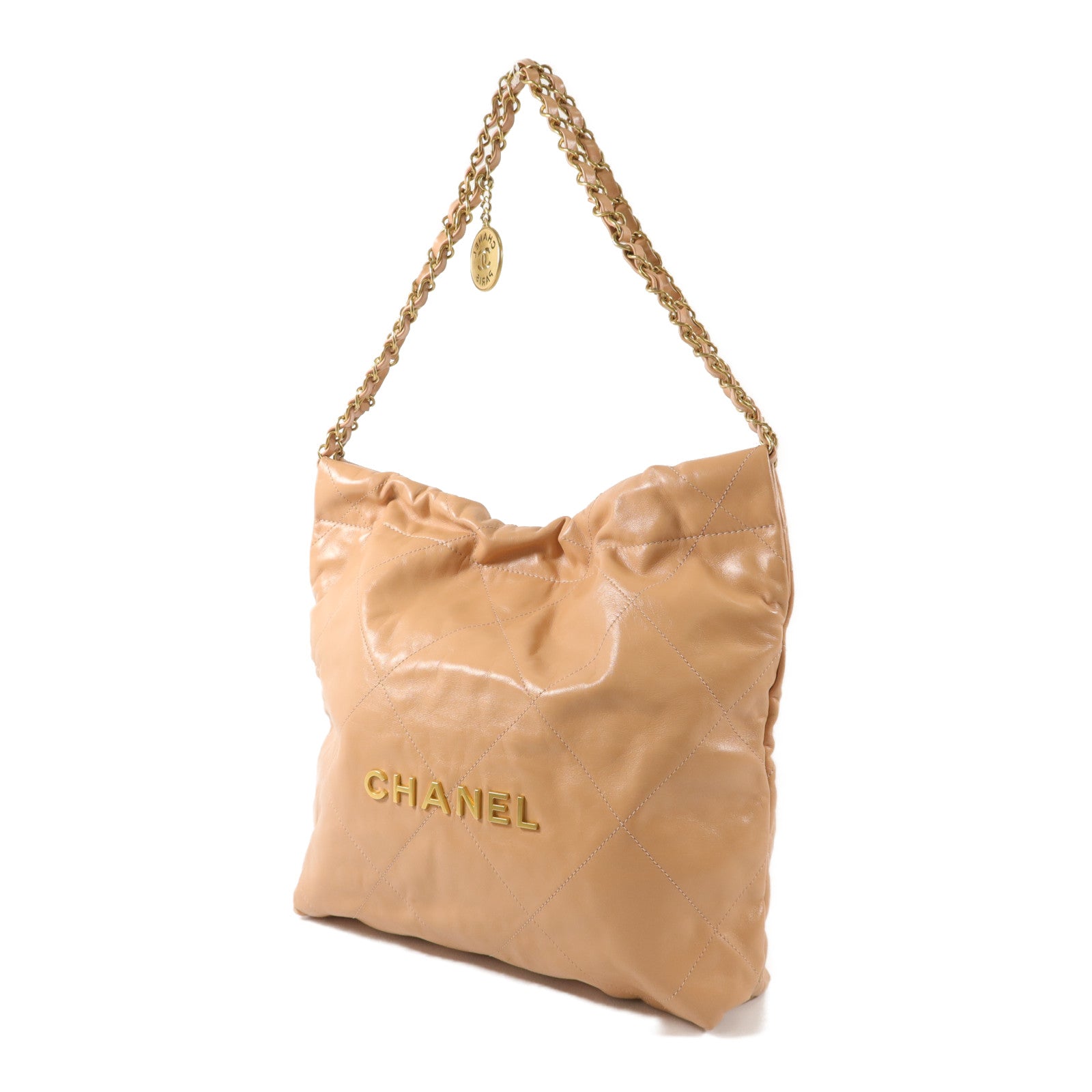 CHANEL 牛皮皮革Chanel 22 Small鏈帶肩背袋
