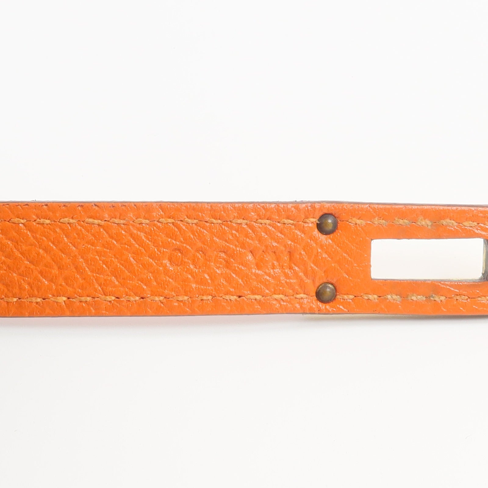 HERMES Epsom皮革Kelly Wallet長錢包Orange