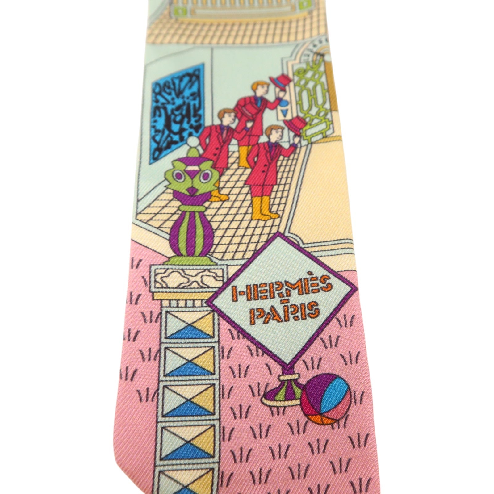 HERMES 絲質Twilly絲巾