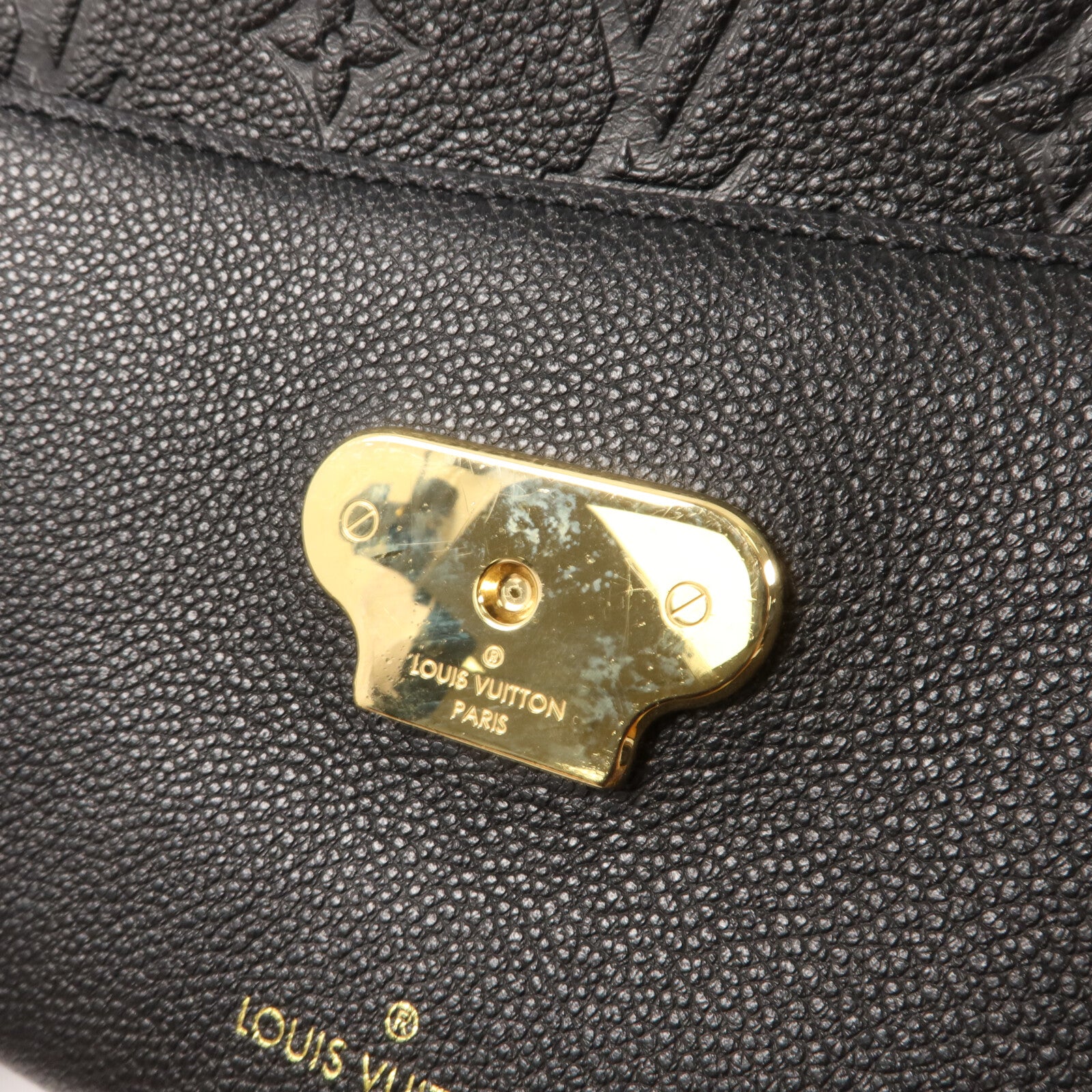 LOUIS VUITTON Monogram Empreinte Vavin PM金扣肩背袋