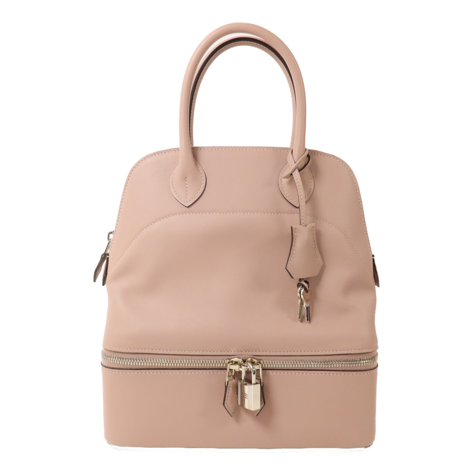 HERMES Swift皮革Bolide Secret手挽袋Glycine
