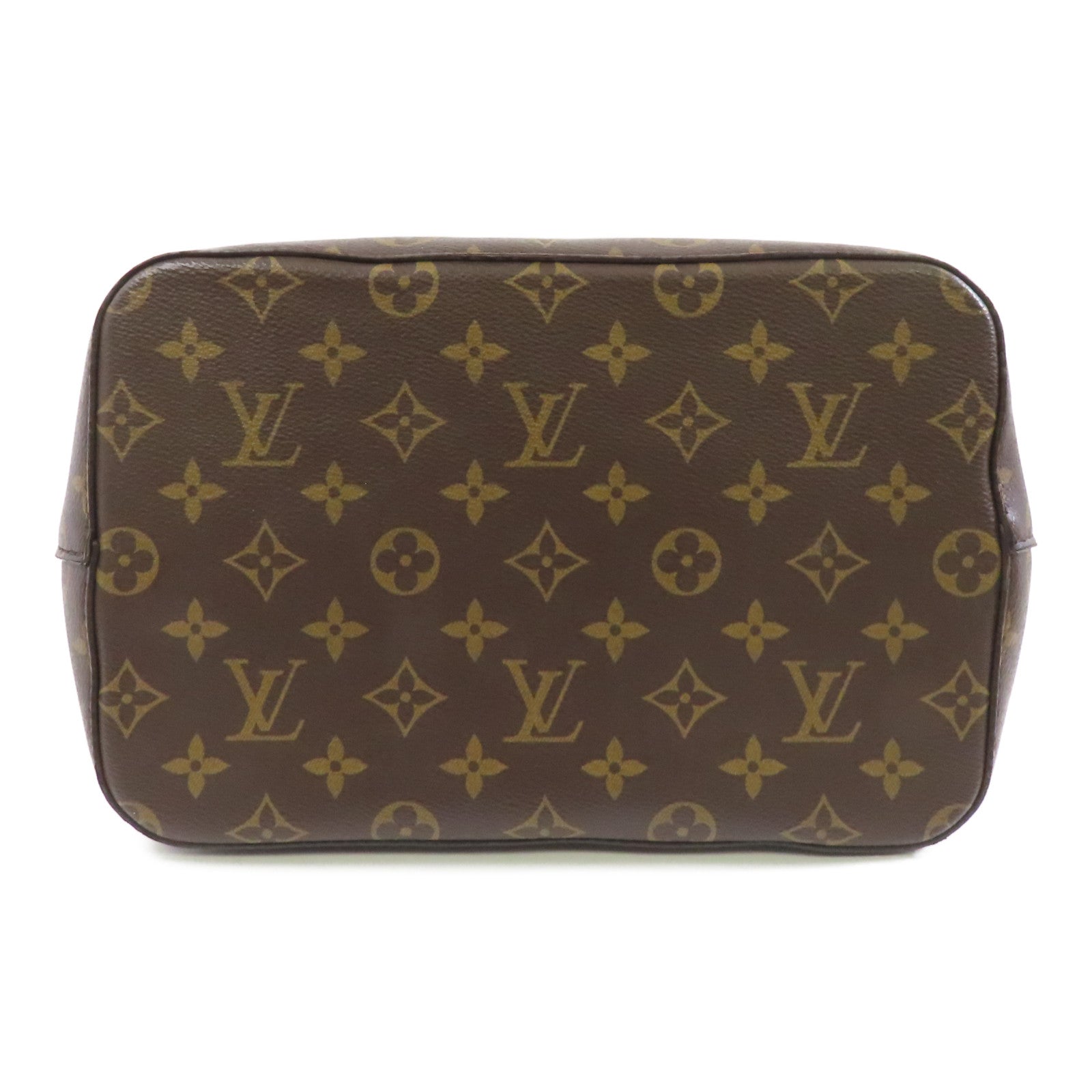 LOUIS VUITTON Monogram Neo Noe MM金扣肩背袋棕色
