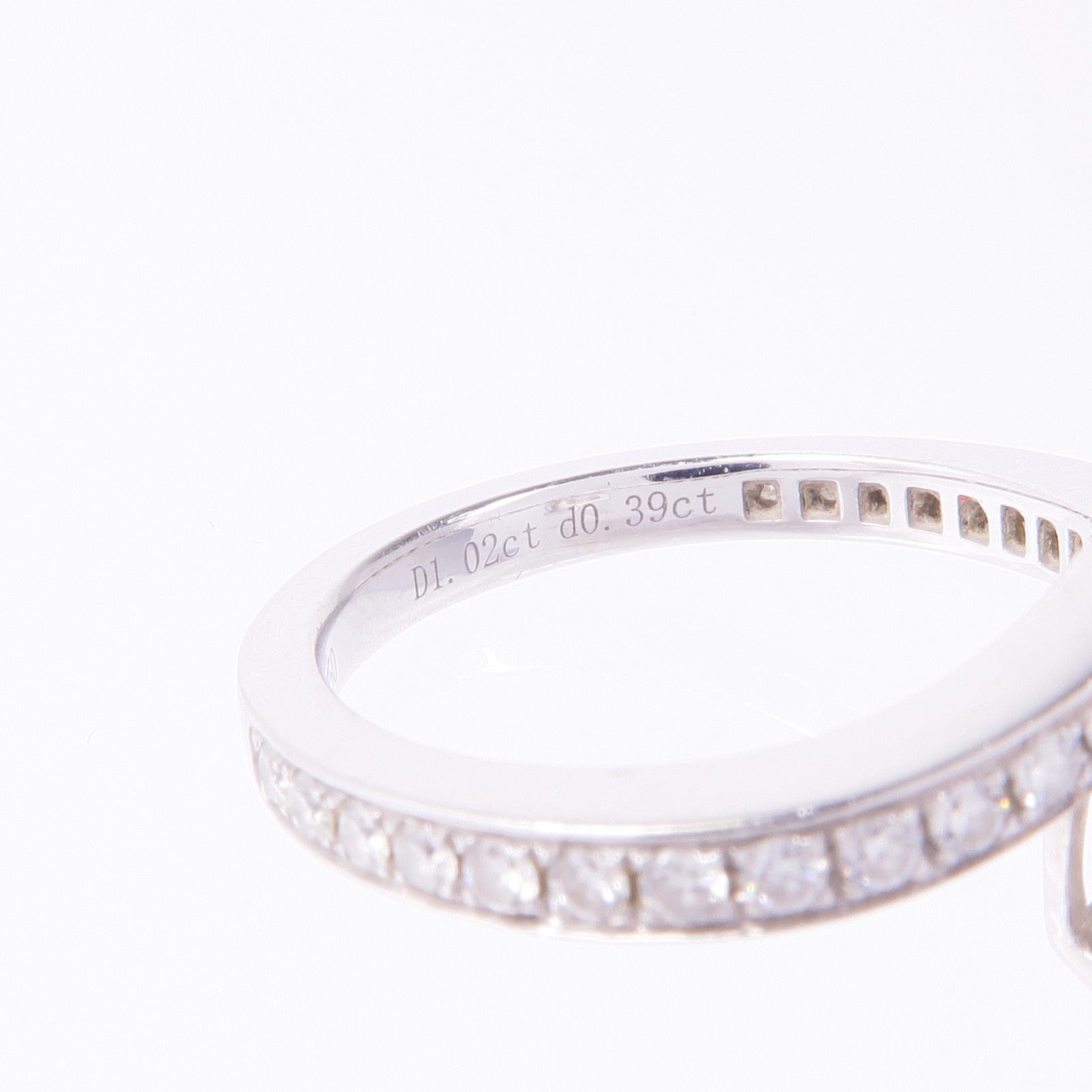 JEWELRY 【激減優惠】18K白金Diamond Ring鑽石戒指US#6.5