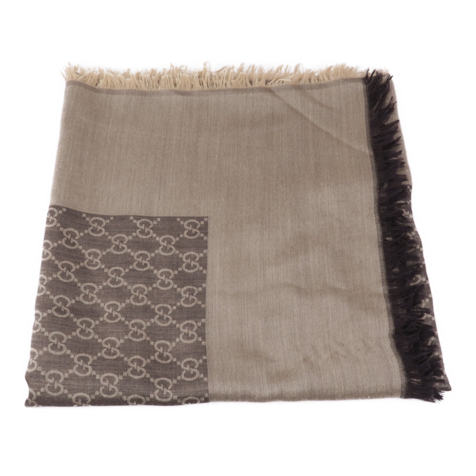 GUCCI 羊毛/絲質Scarf圍巾