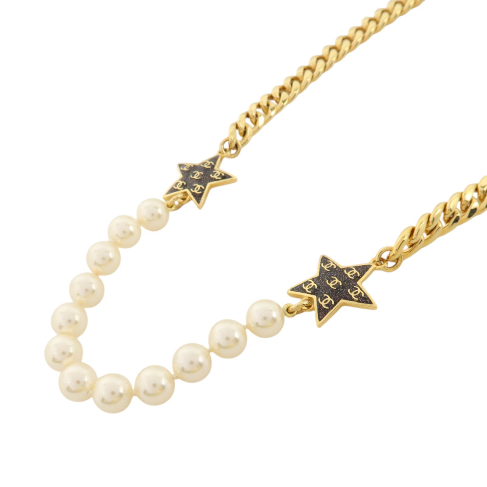 CHANEL PVC/金屬Necklace項鏈