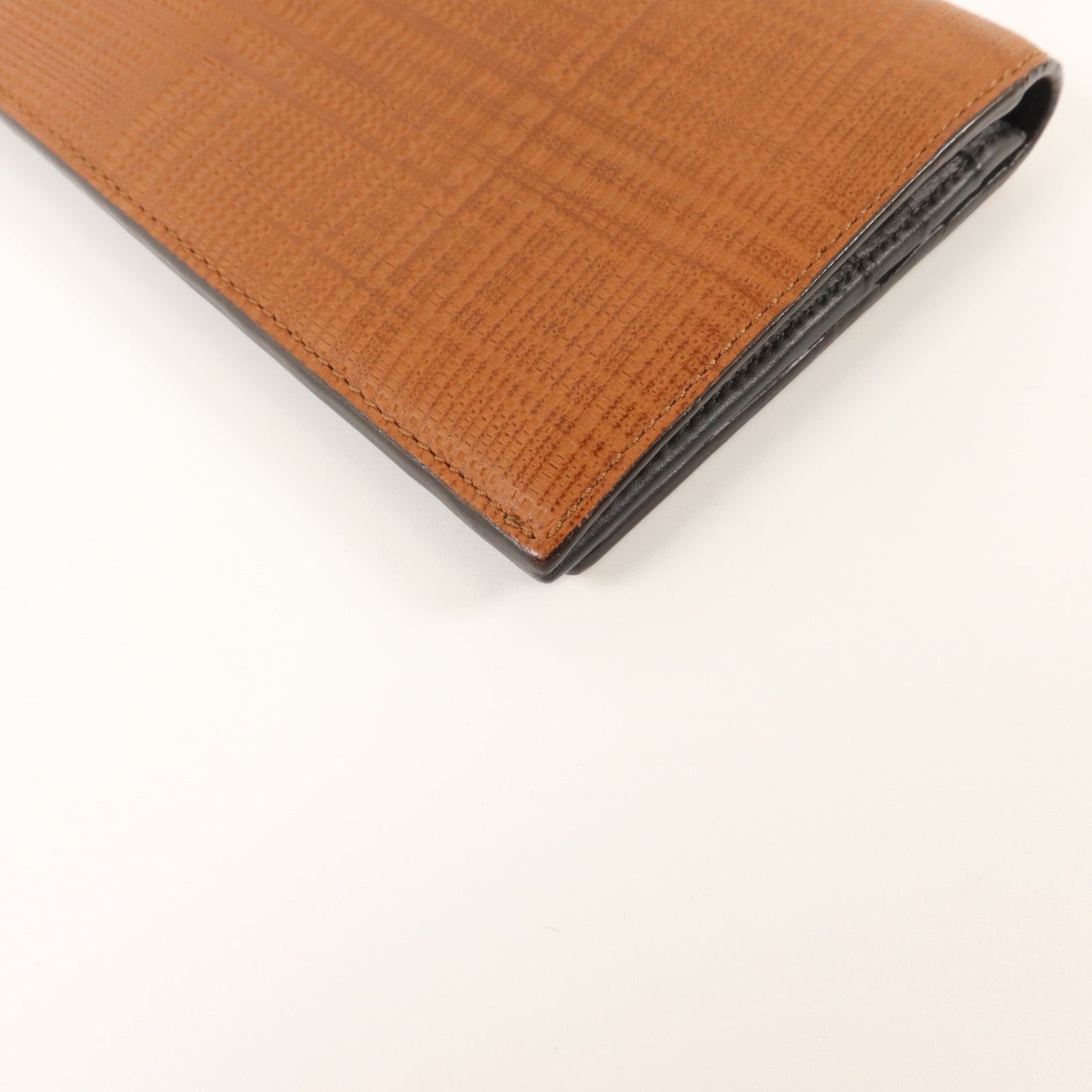 LOEWE 牛皮皮革Long Wallet銀扣長錢包