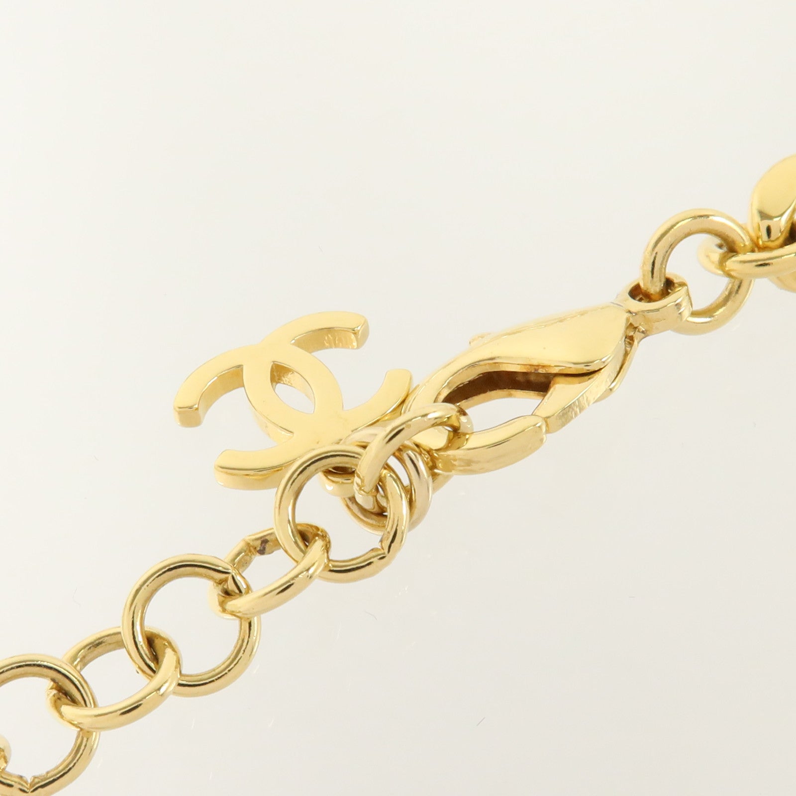 CHANEL PVC/金屬Necklace項鏈