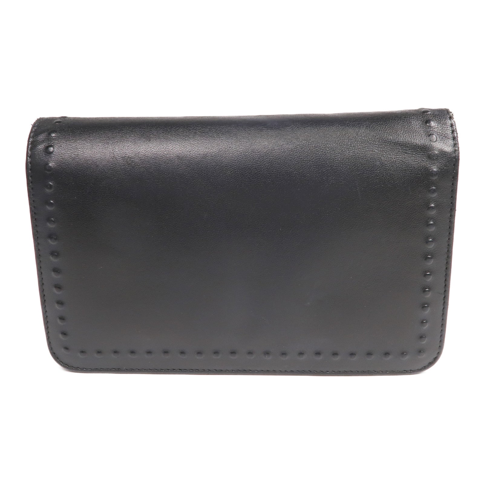 CHANEL 羊皮皮革WOC Wallet On Chain銀扣鏈帶肩背袋