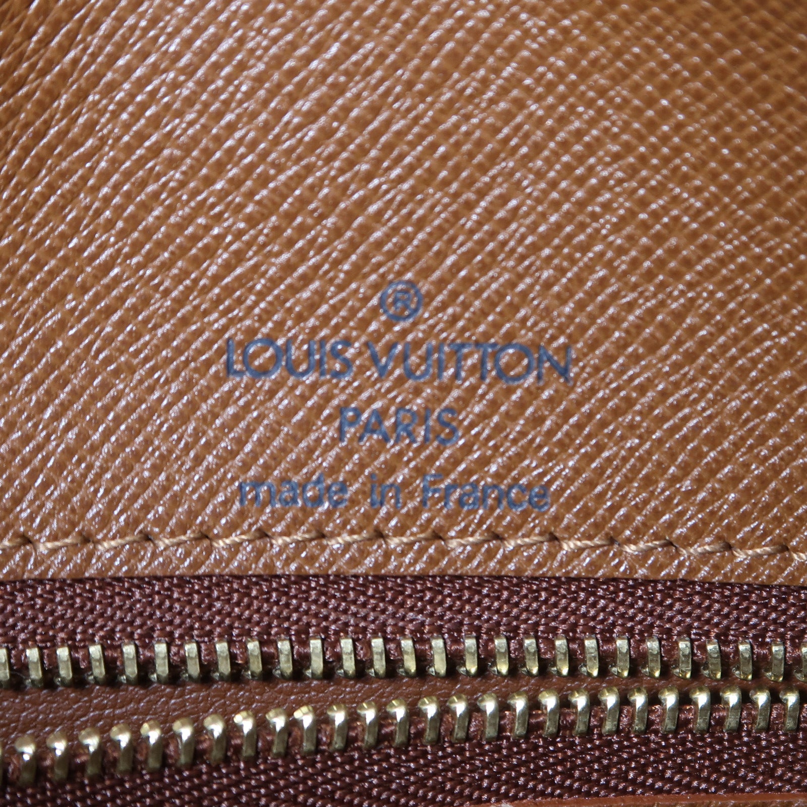 LOUIS VUITTON Monogram Boulogne金扣肩背袋啡色