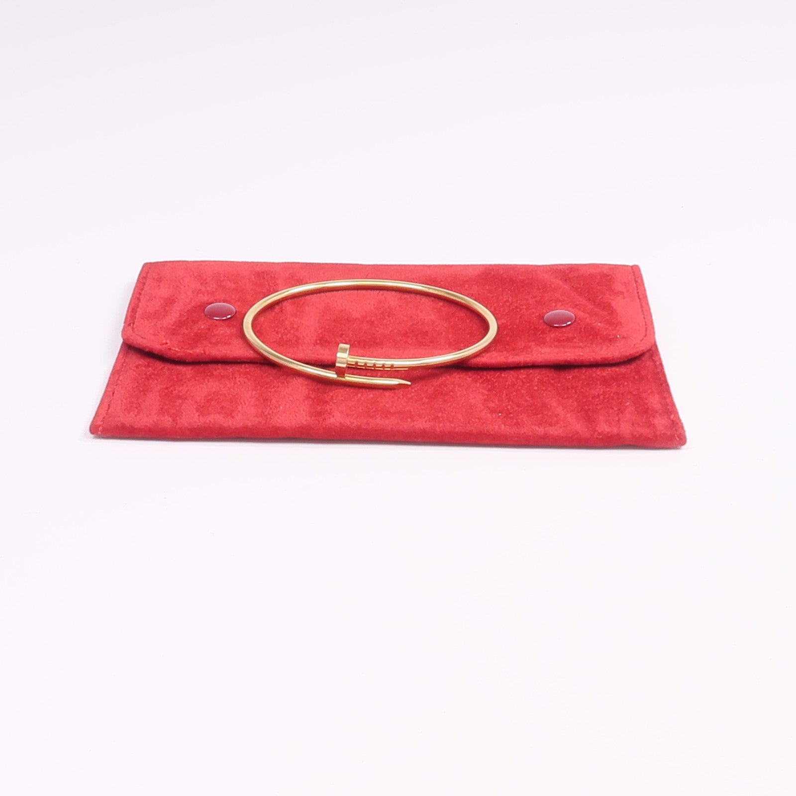 CARTIER 18K玫瑰金Juste un Clou手鐲Cartier#17