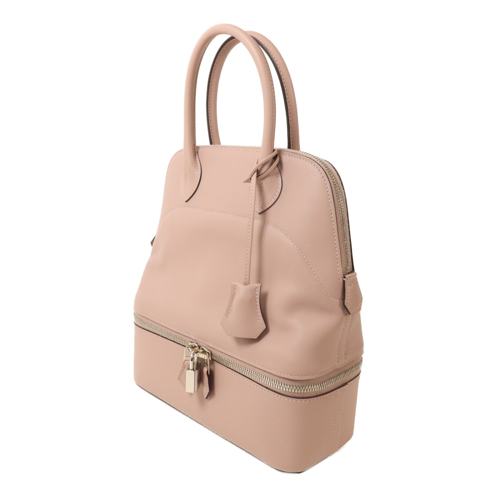 HERMES Swift皮革Bolide Secret手挽袋Glycine