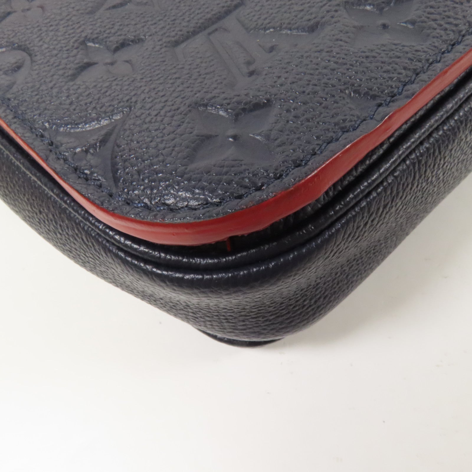 LOUIS VUITTON Monogram Empreinte Pochette Metis金扣手挽肩背兩用袋