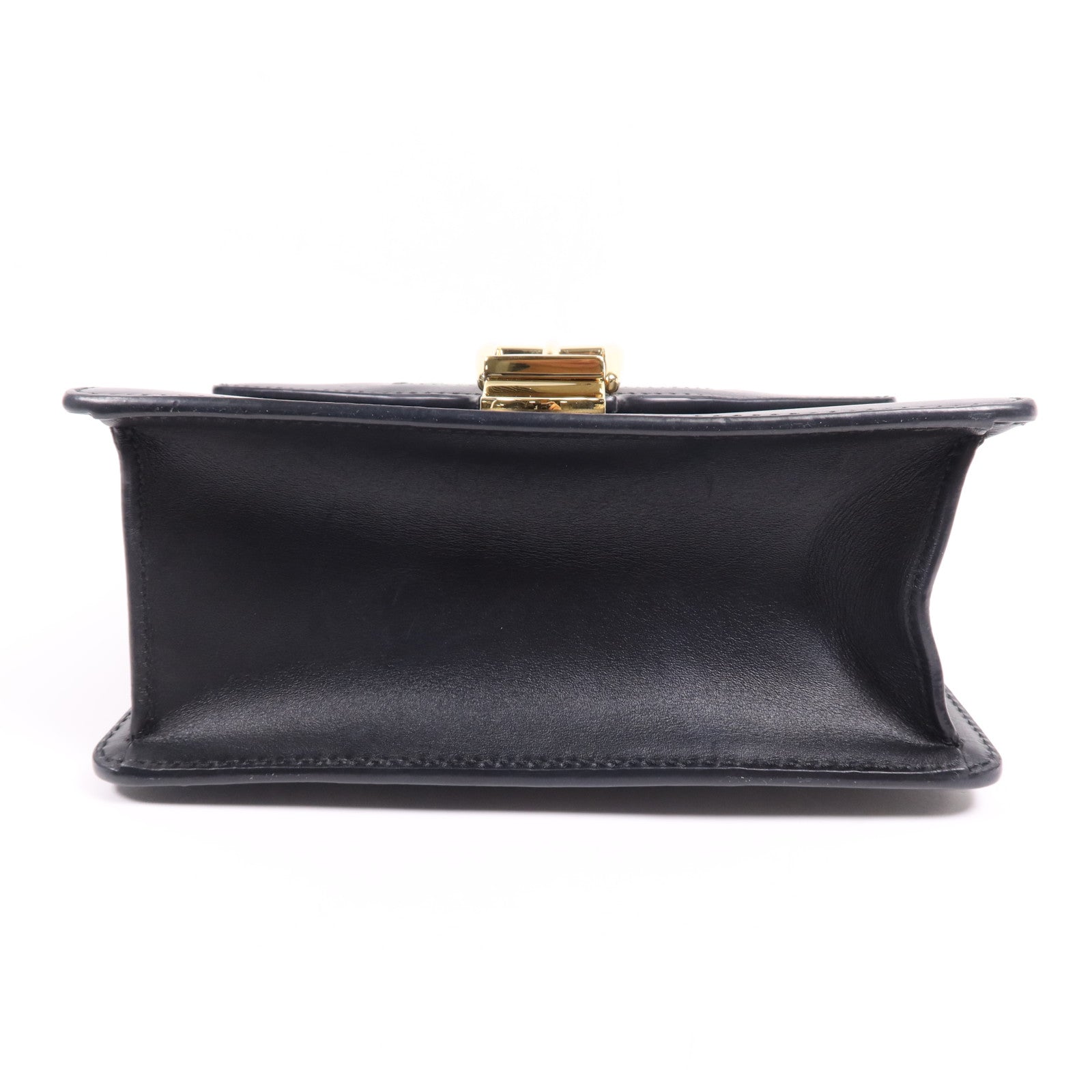 GUCCI 【激減優惠】牛皮皮革Syvie Mini金扣鏈帶肩背袋