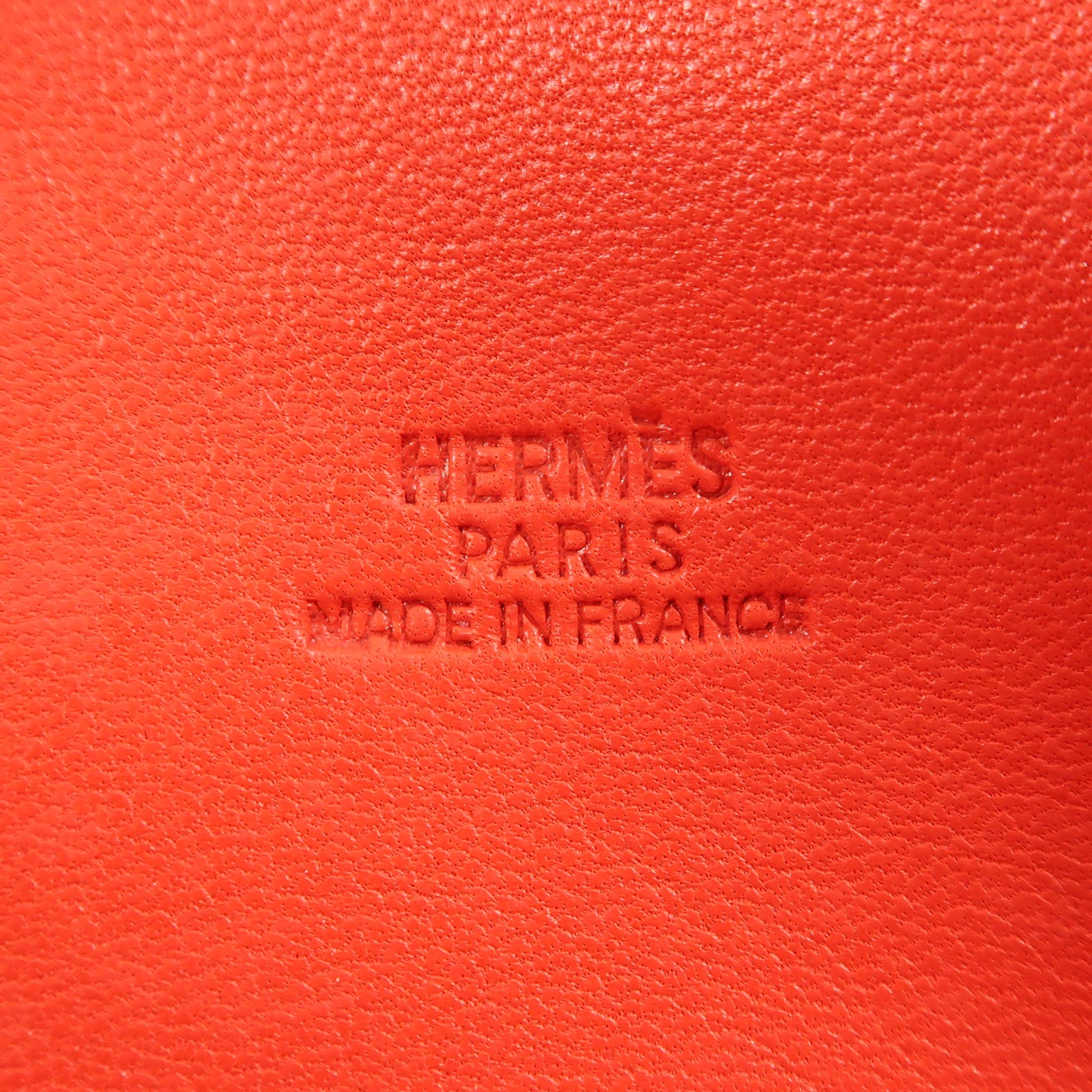 HERMES Swift皮革Sac Pompon肩背袋Rouge