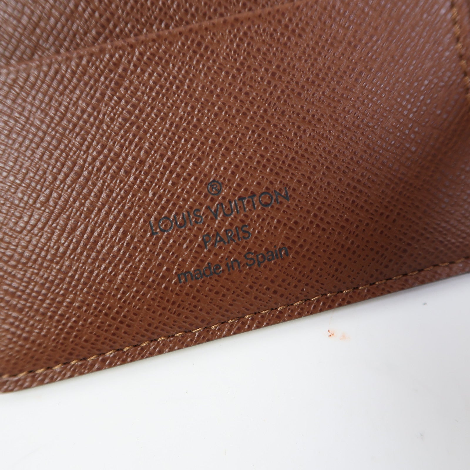 LOUIS VUITTON Monogram Passport Case護照套啡色