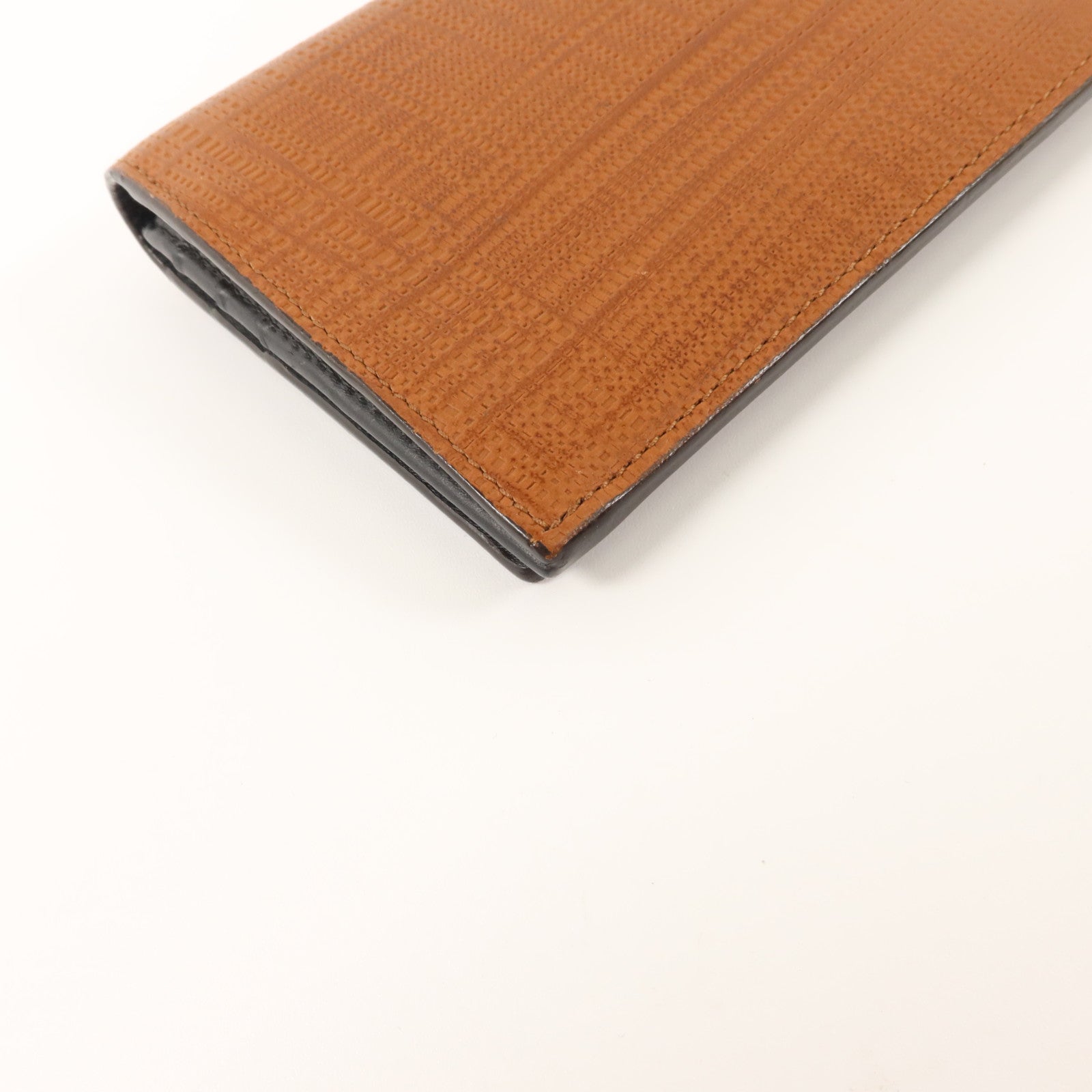 LOEWE 牛皮皮革Long Wallet銀扣長錢包