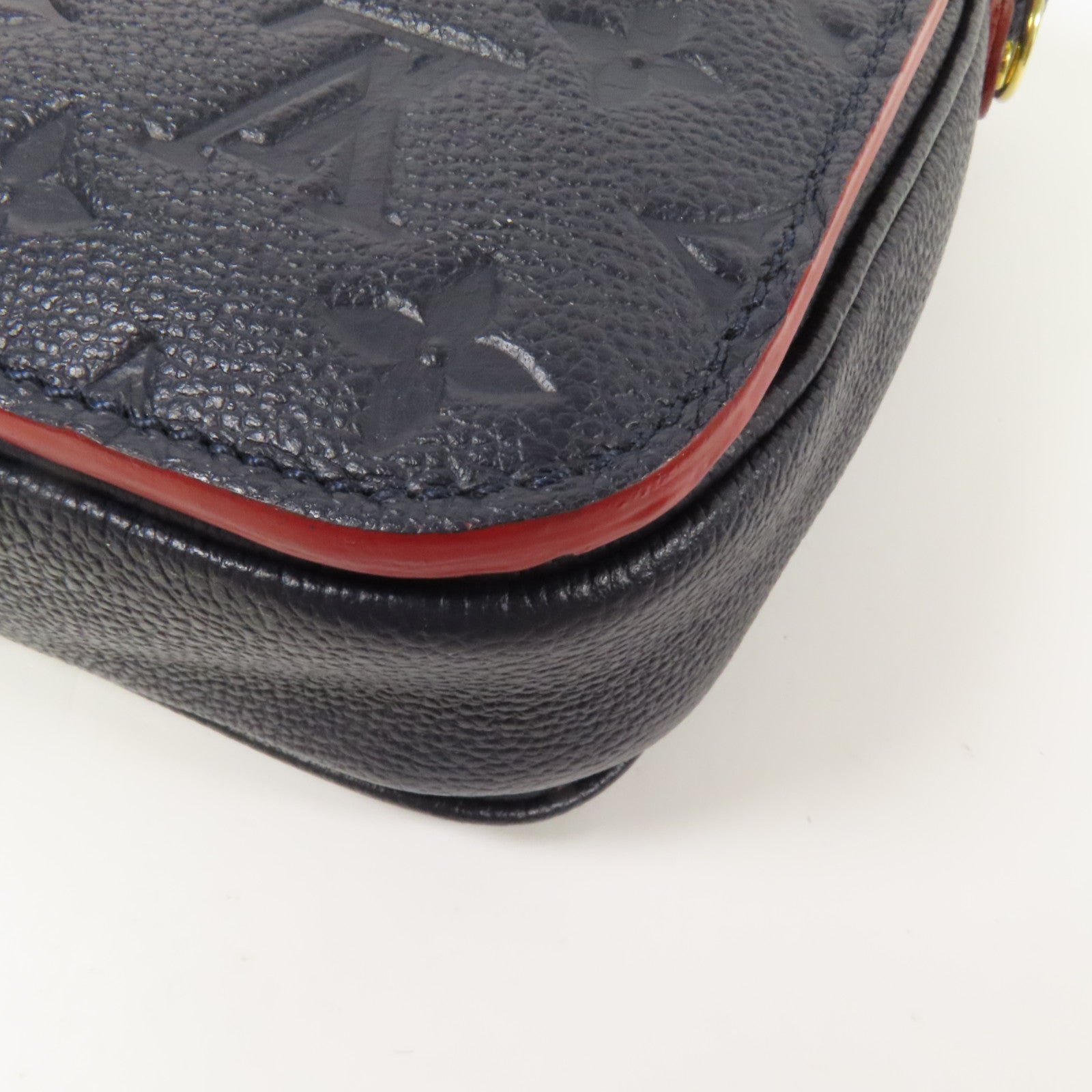 LOUIS VUITTON Monogram Empreinte Pochette Metis金扣手挽肩背兩用袋