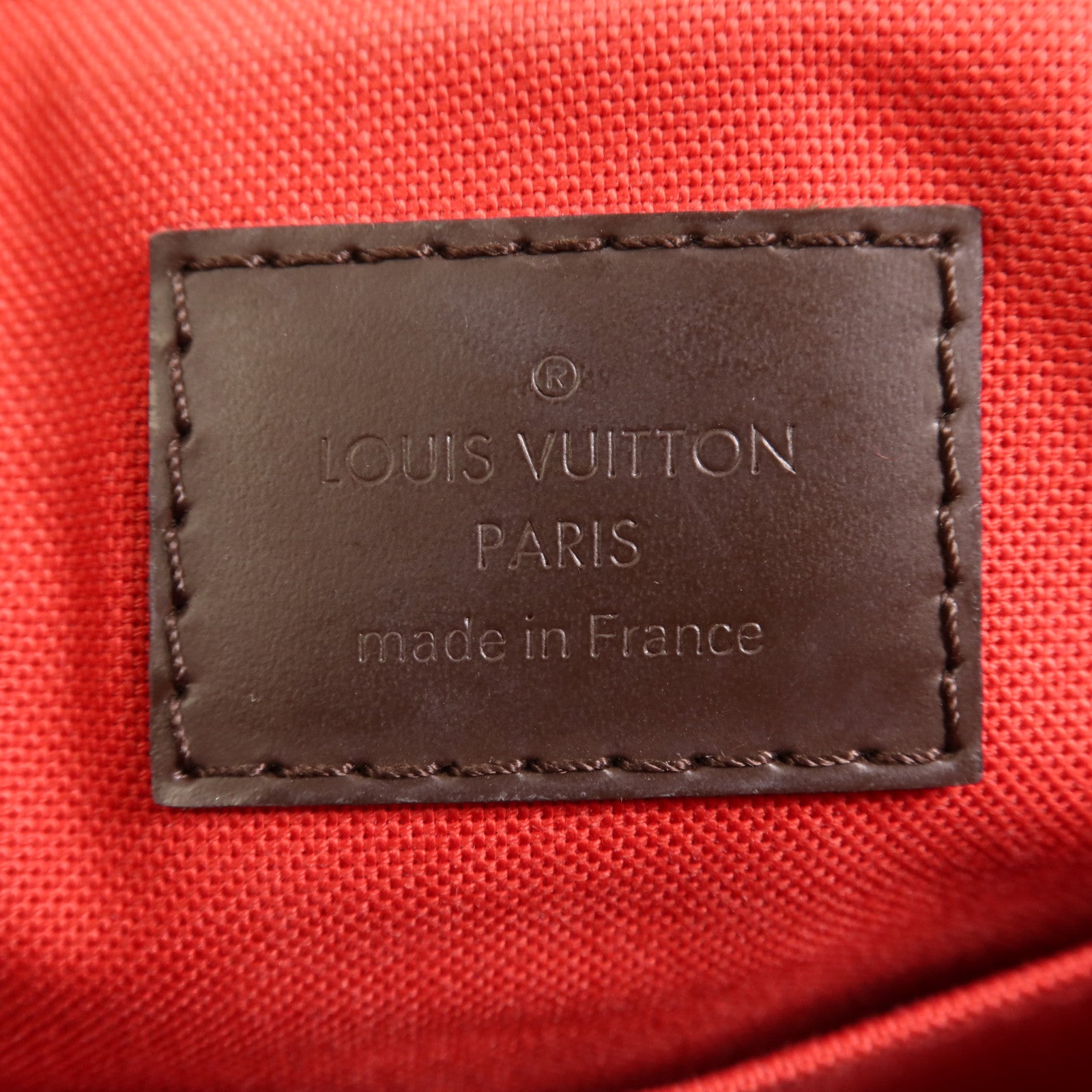 LOUIS VUITTON Damier Siena PM金扣手挽袋