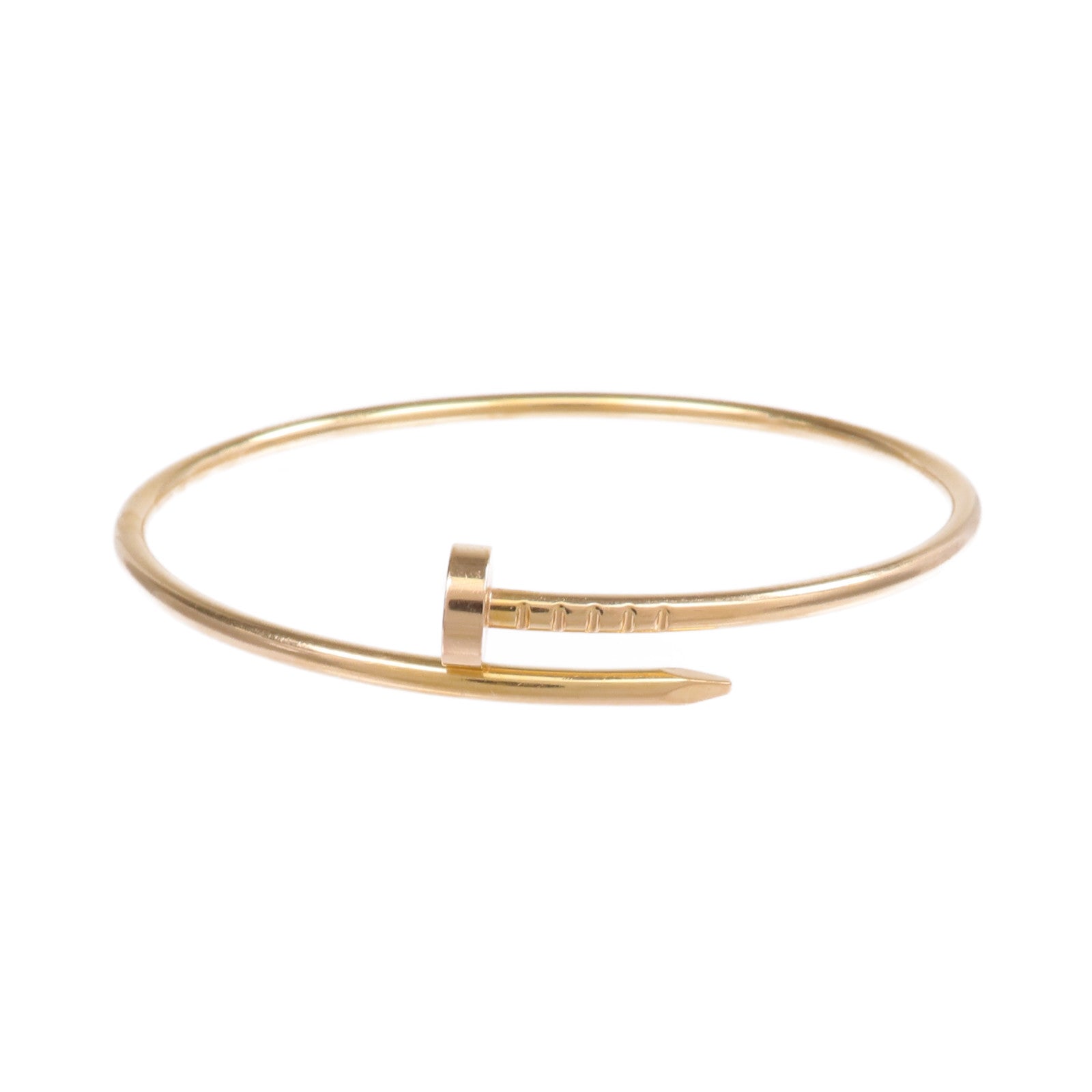 CARTIER 18K玫瑰金Juste un Clou手鐲Cartier#17