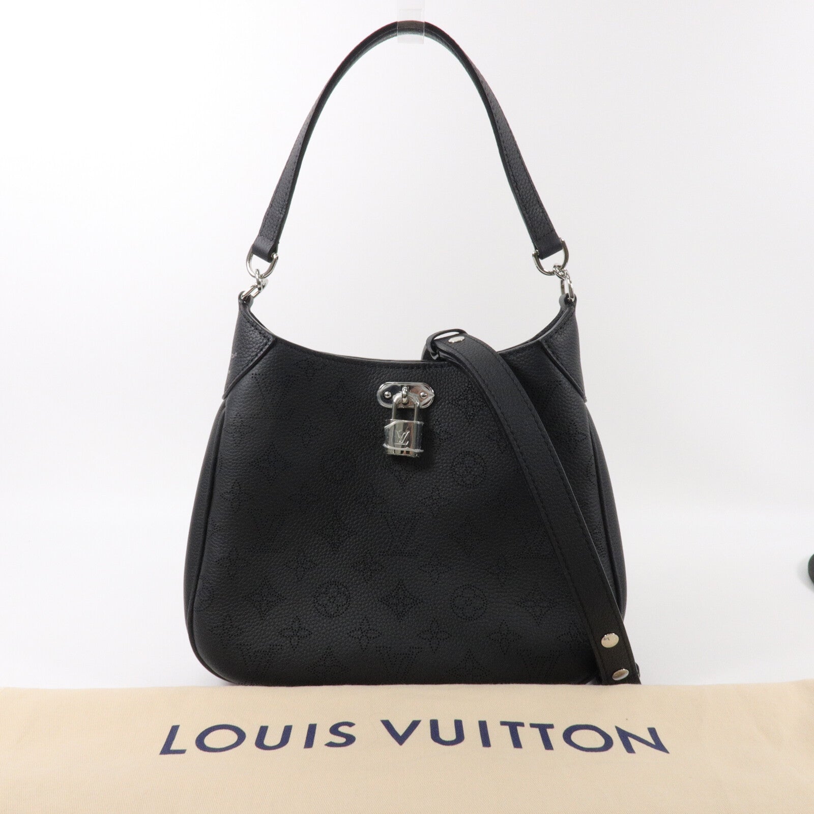 LOUIS VUITTON Monogram Mahina All Around PM手挽肩背兩用袋