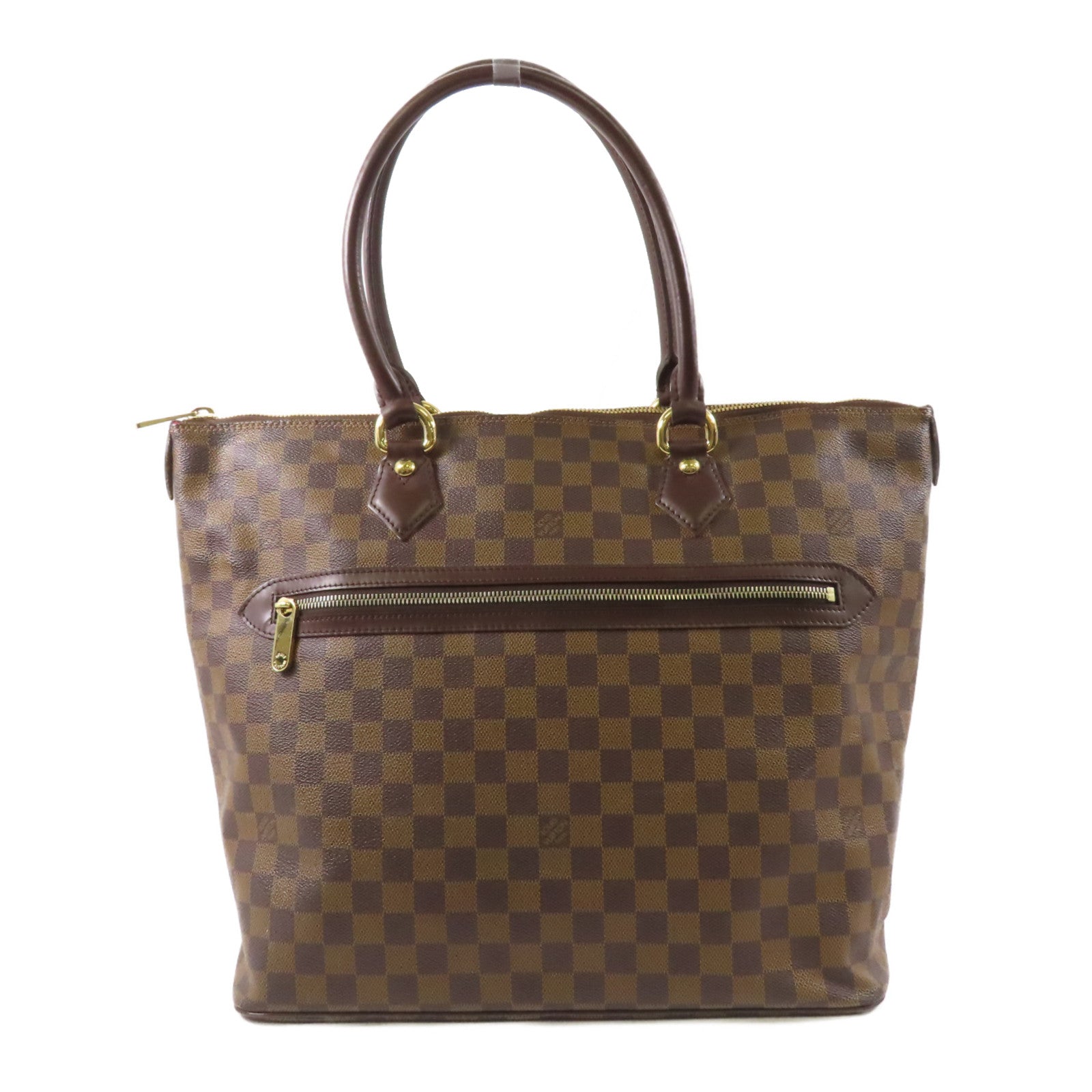 LOUIS VUITTON 【激減優惠】Monogram Saleya GM金扣手挽袋