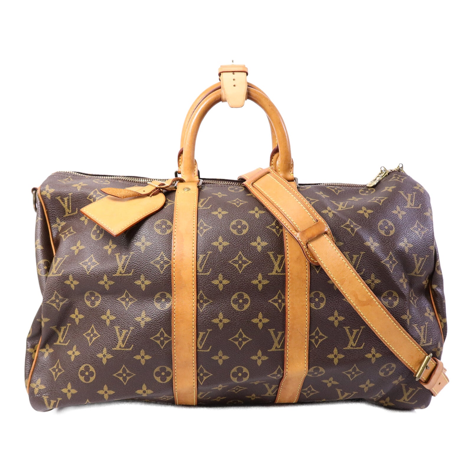 LOUIS VUITTON Monogram Keepall Bandouliere 45手挽肩背兩用袋