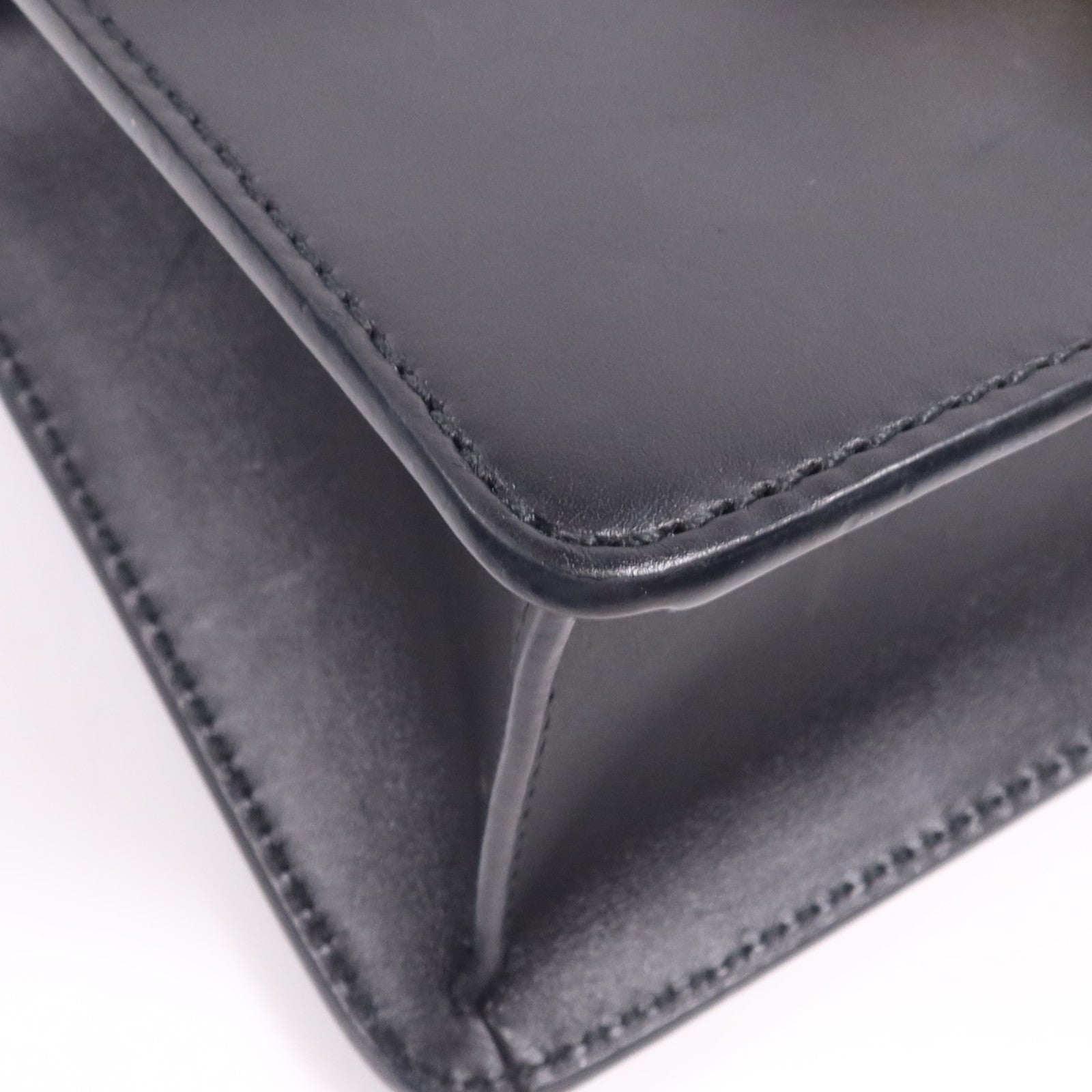 GUCCI 牛皮皮革Syvie Mini金扣鏈帶肩背袋