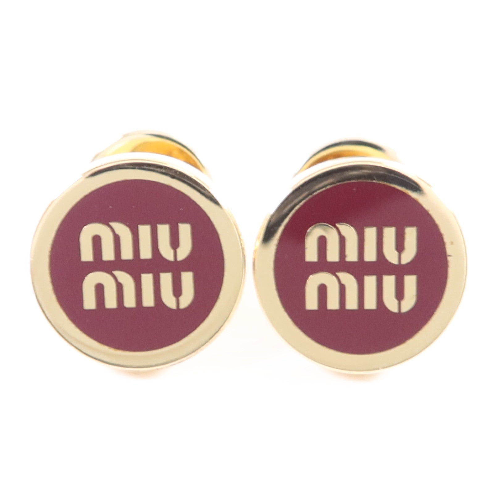 Miu Miu 金屬Miumiu Earrings耳環