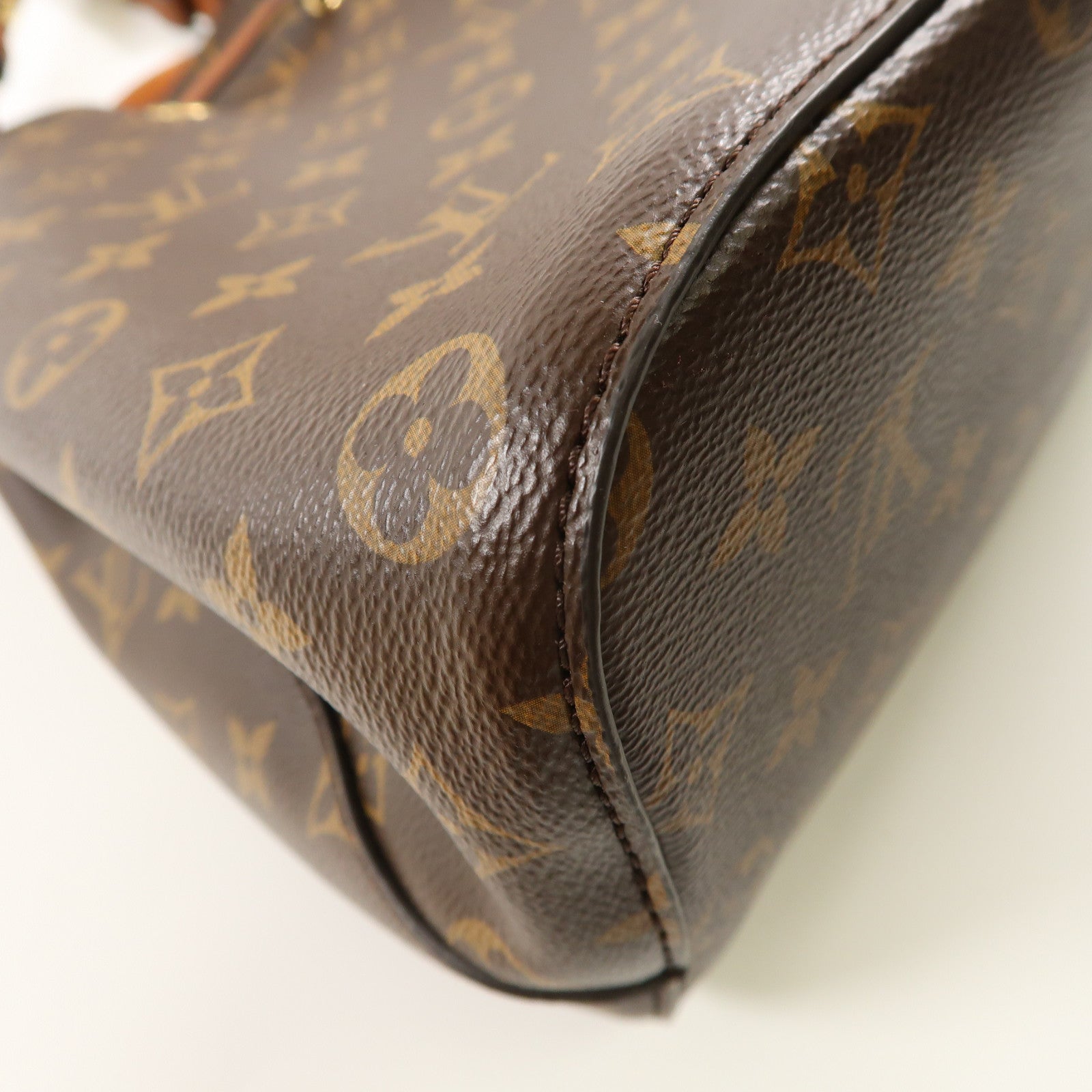 LOUIS VUITTON Monogram Neo Noe MM金扣肩背袋啡色