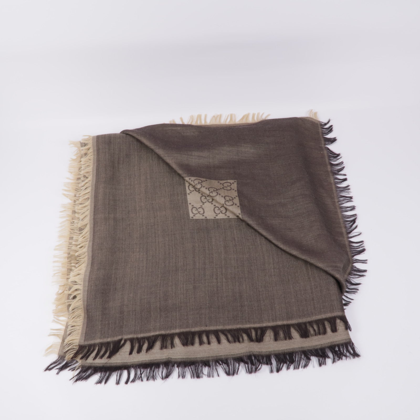 GUCCI 羊毛/絲質Scarf圍巾