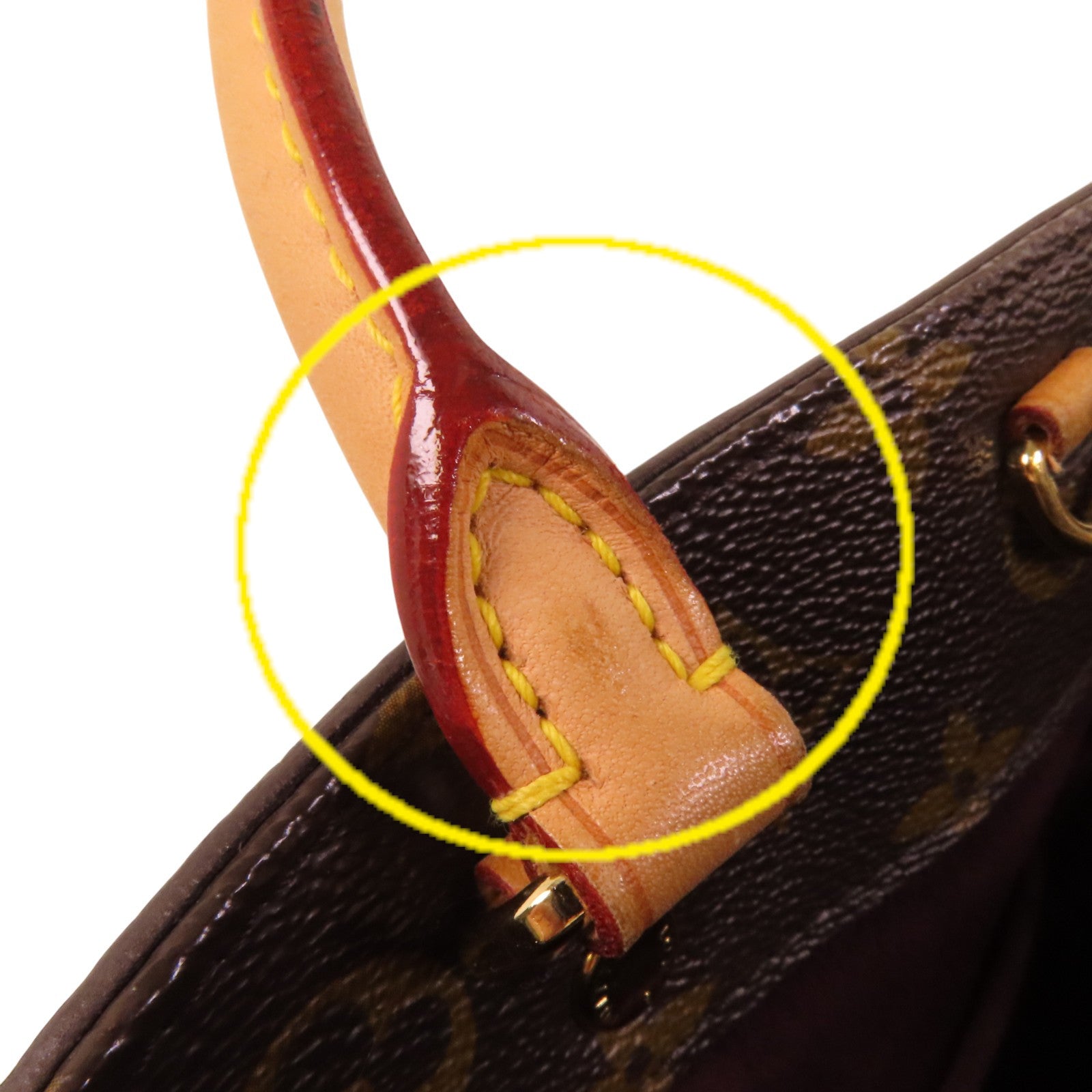 LOUIS VUITTON Monogram Montaigne BB金扣手挽肩背兩用袋