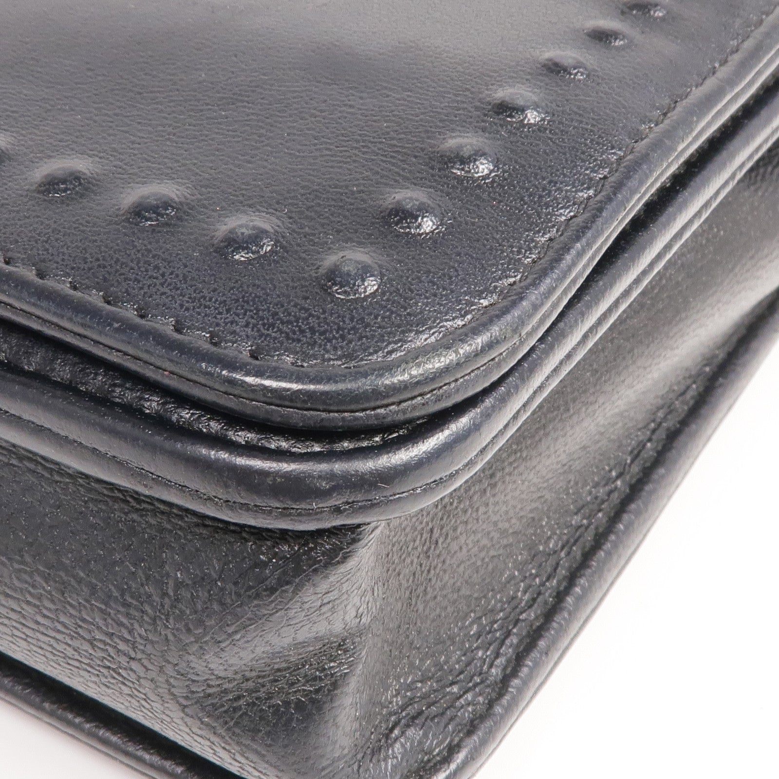 CHANEL 羊皮皮革WOC Wallet On Chain銀扣鏈帶肩背袋