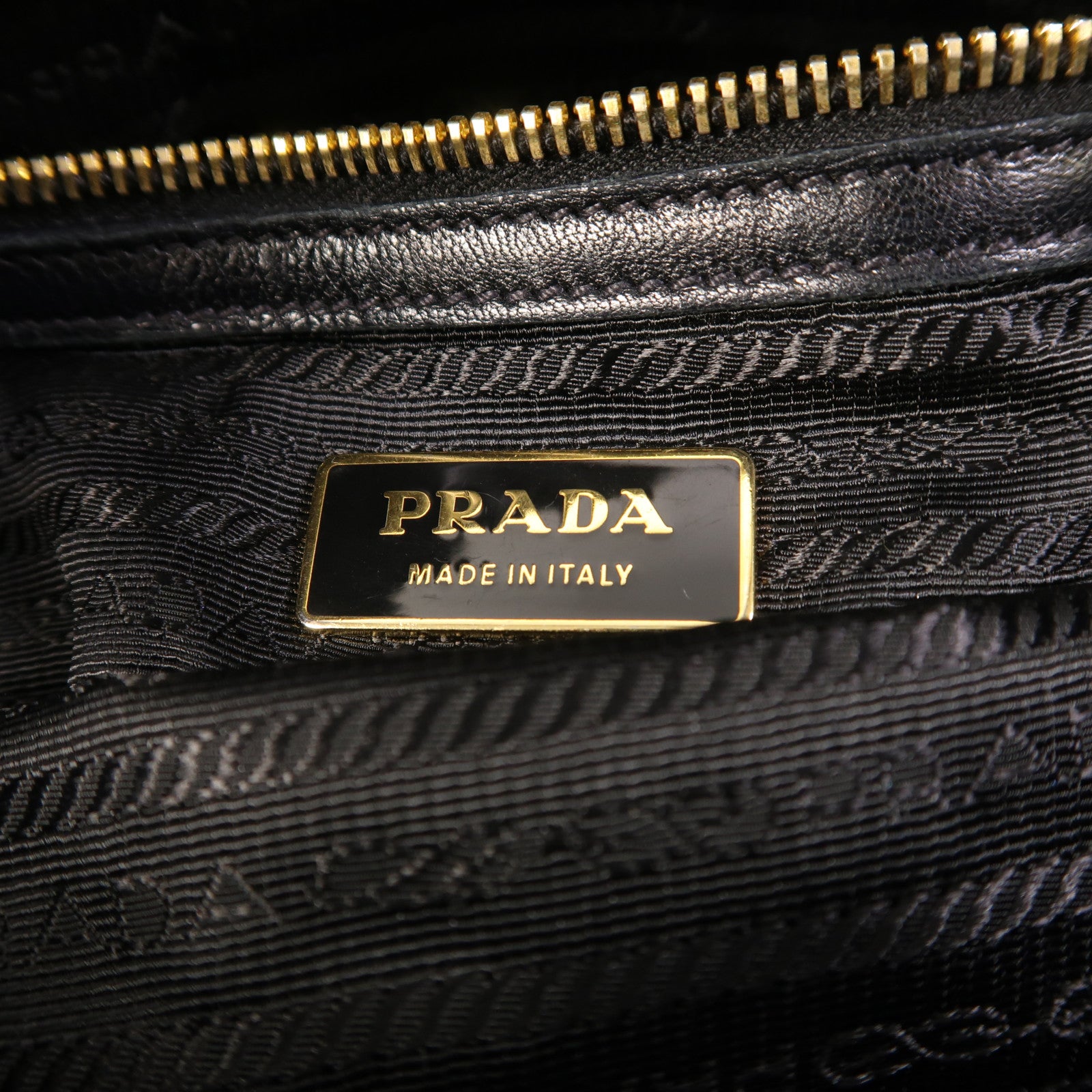 PRADA 尼龍2 Way Shoulder金扣手挽肩背兩用袋