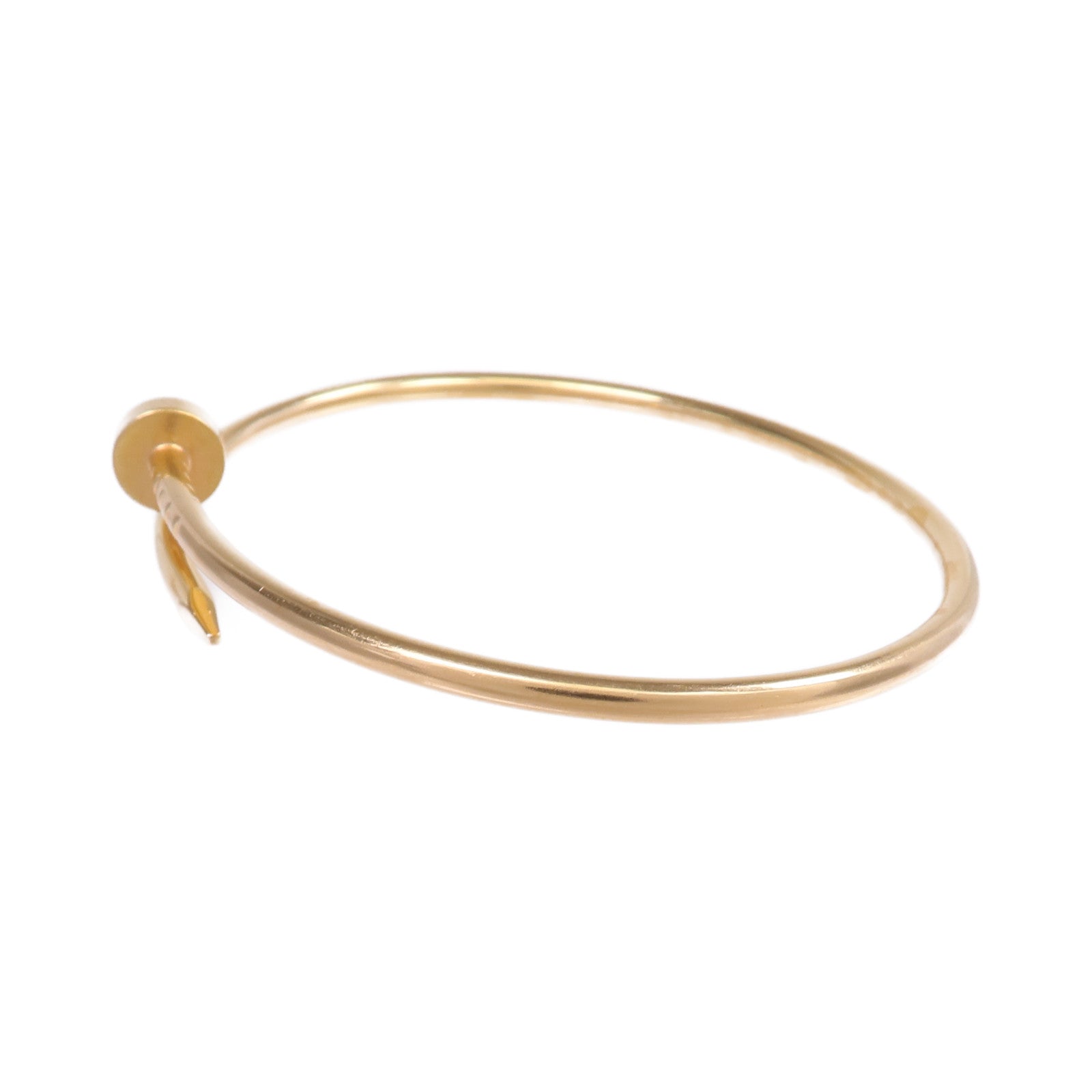 CARTIER 18K玫瑰金Juste un Clou手鐲Cartier#17