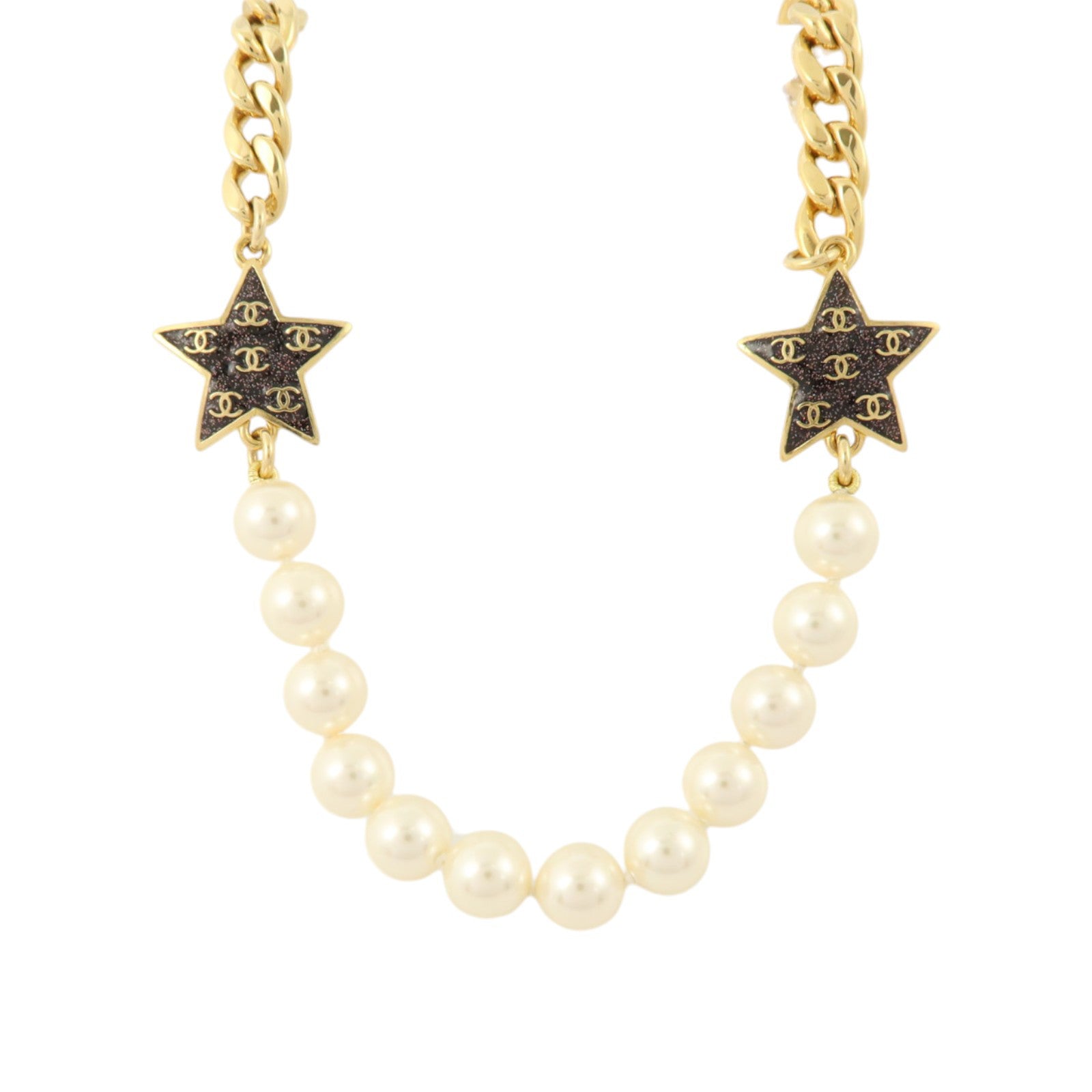 CHANEL PVC/金屬Necklace項鏈