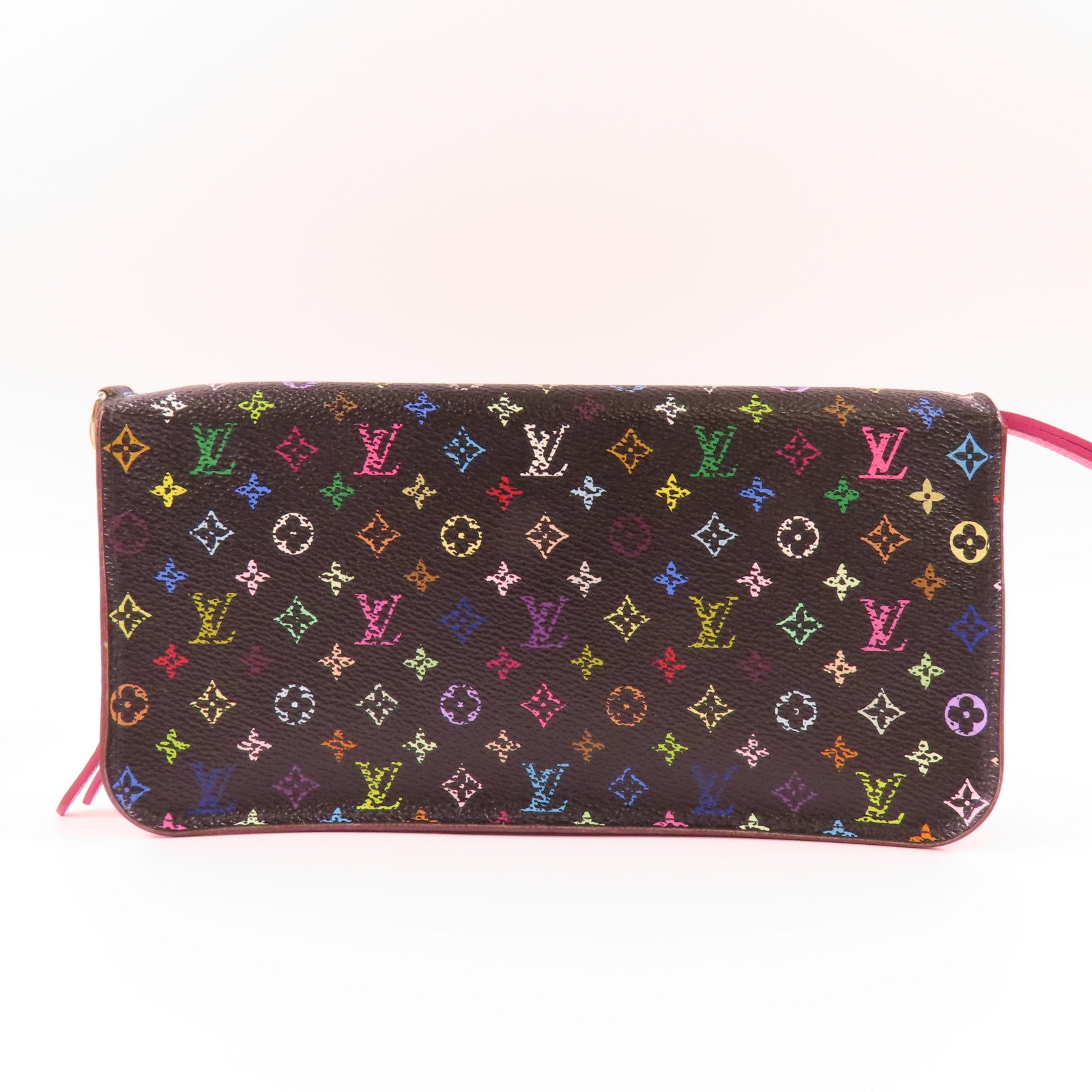 LOUIS VUITTON 【激減優惠】Monogram Multicolore Long Bifold Wallet金扣長錢包