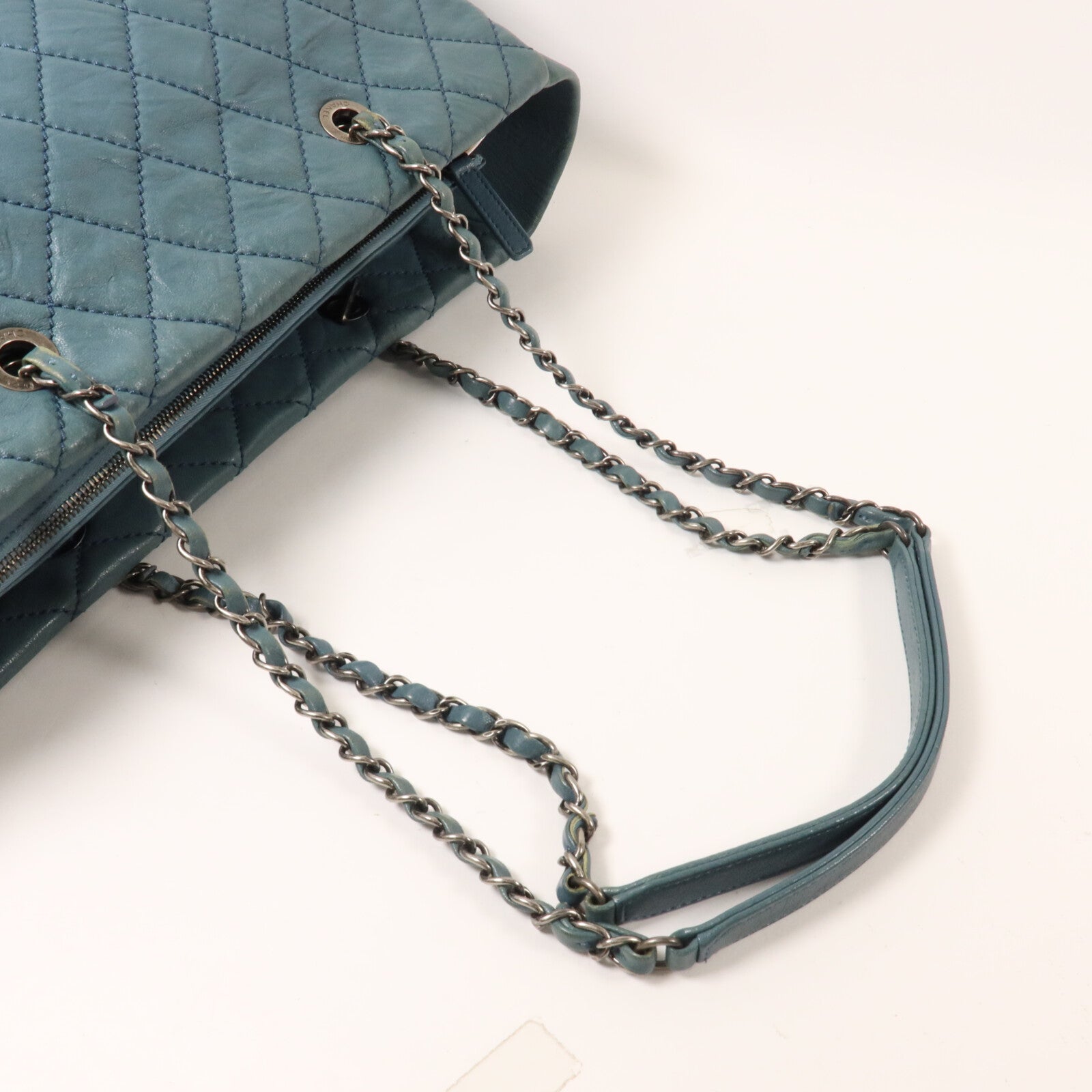 CHANEL 牛皮皮革Shoulder Bag鏈帶肩背袋