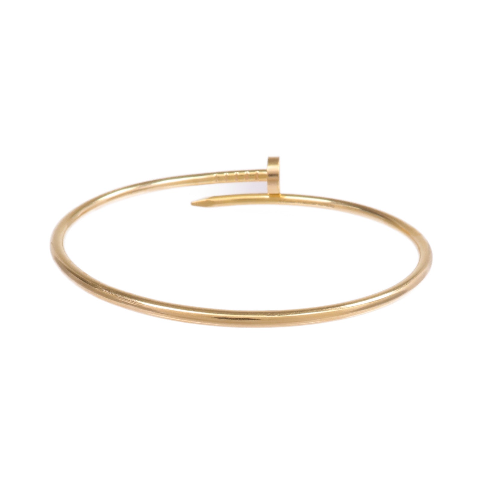 CARTIER 18K玫瑰金Juste un Clou手鐲Cartier#17