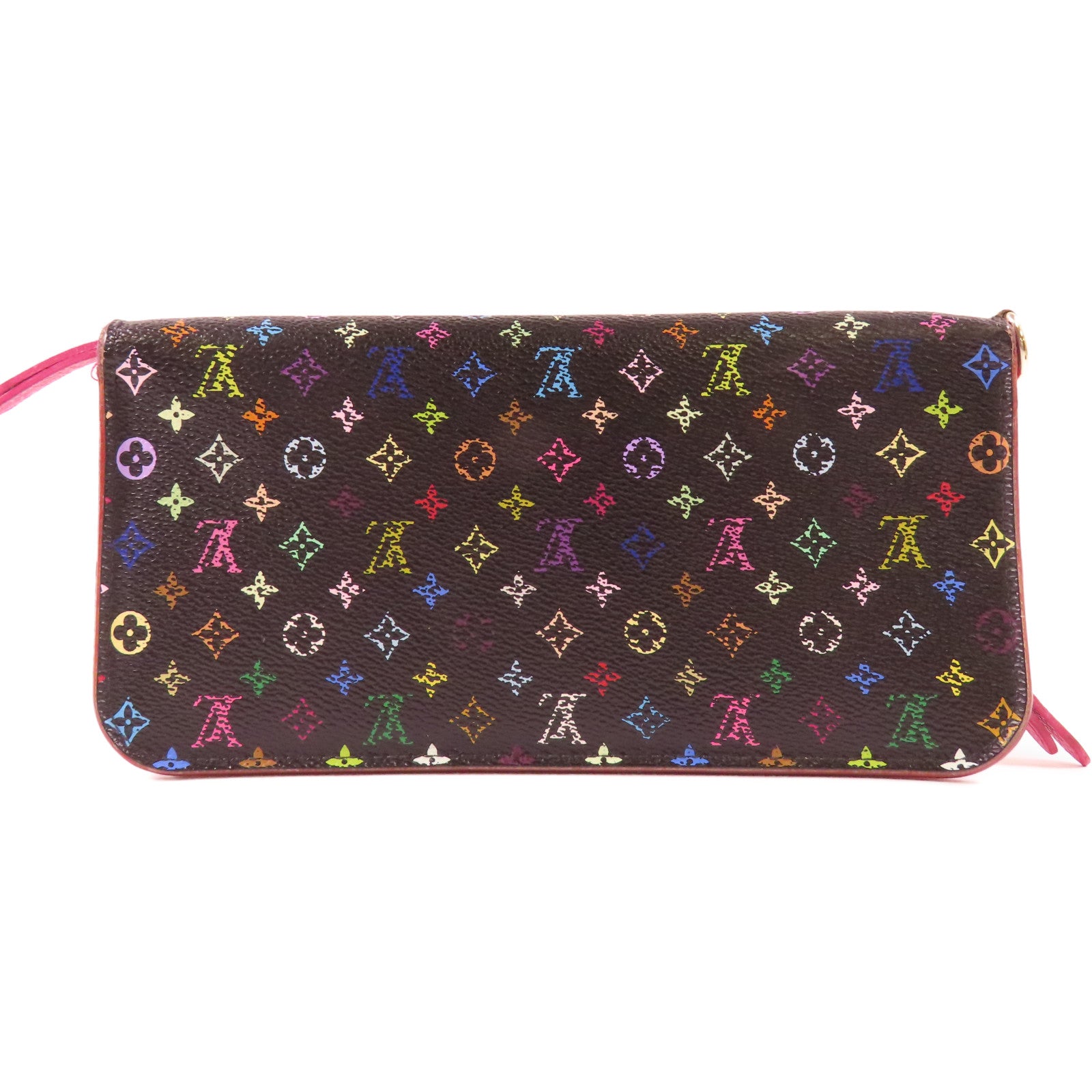 LOUIS VUITTON 【激減優惠】Monogram Multicolore Long Bifold Wallet金扣長錢包