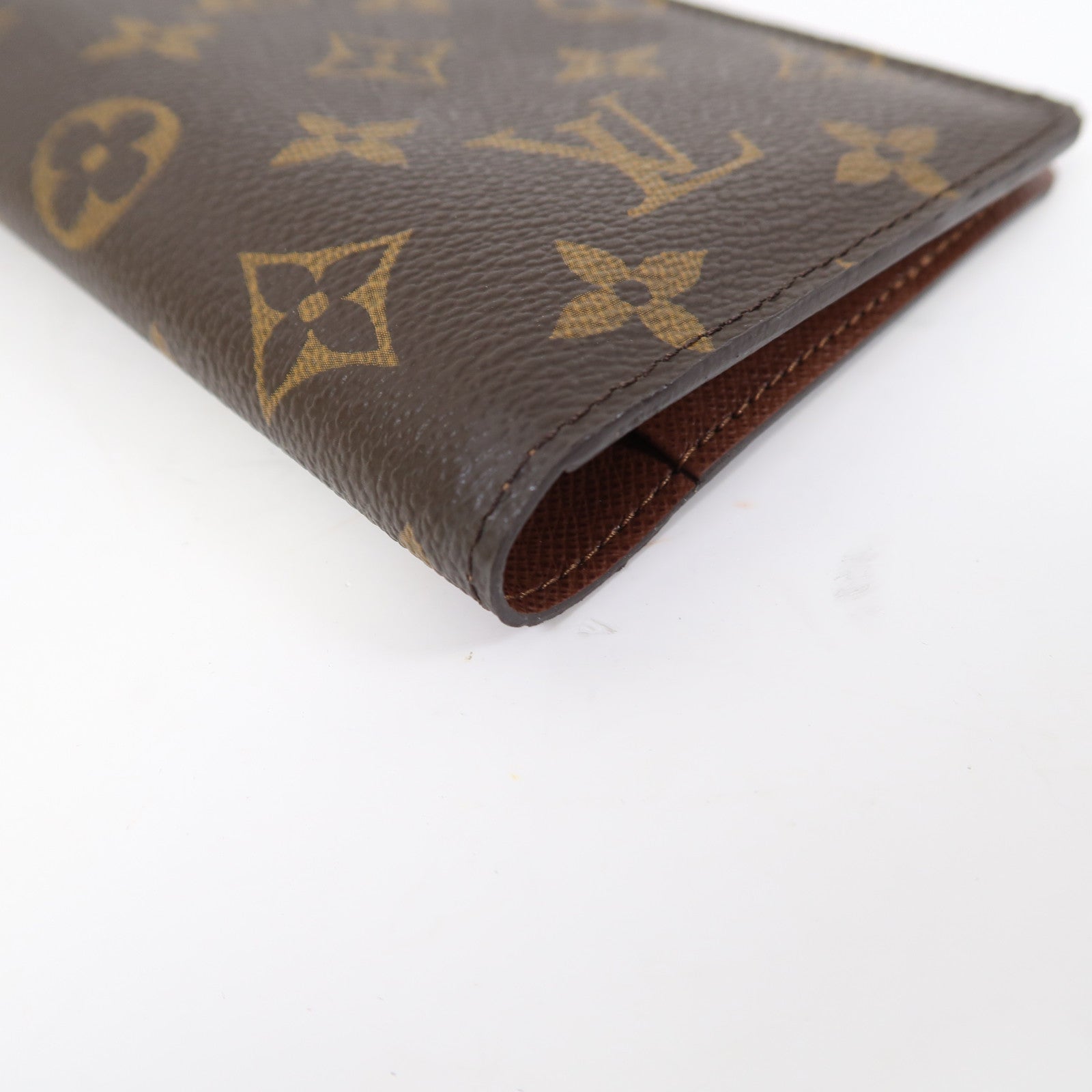 LOUIS VUITTON Monogram Passport Case護照套啡色