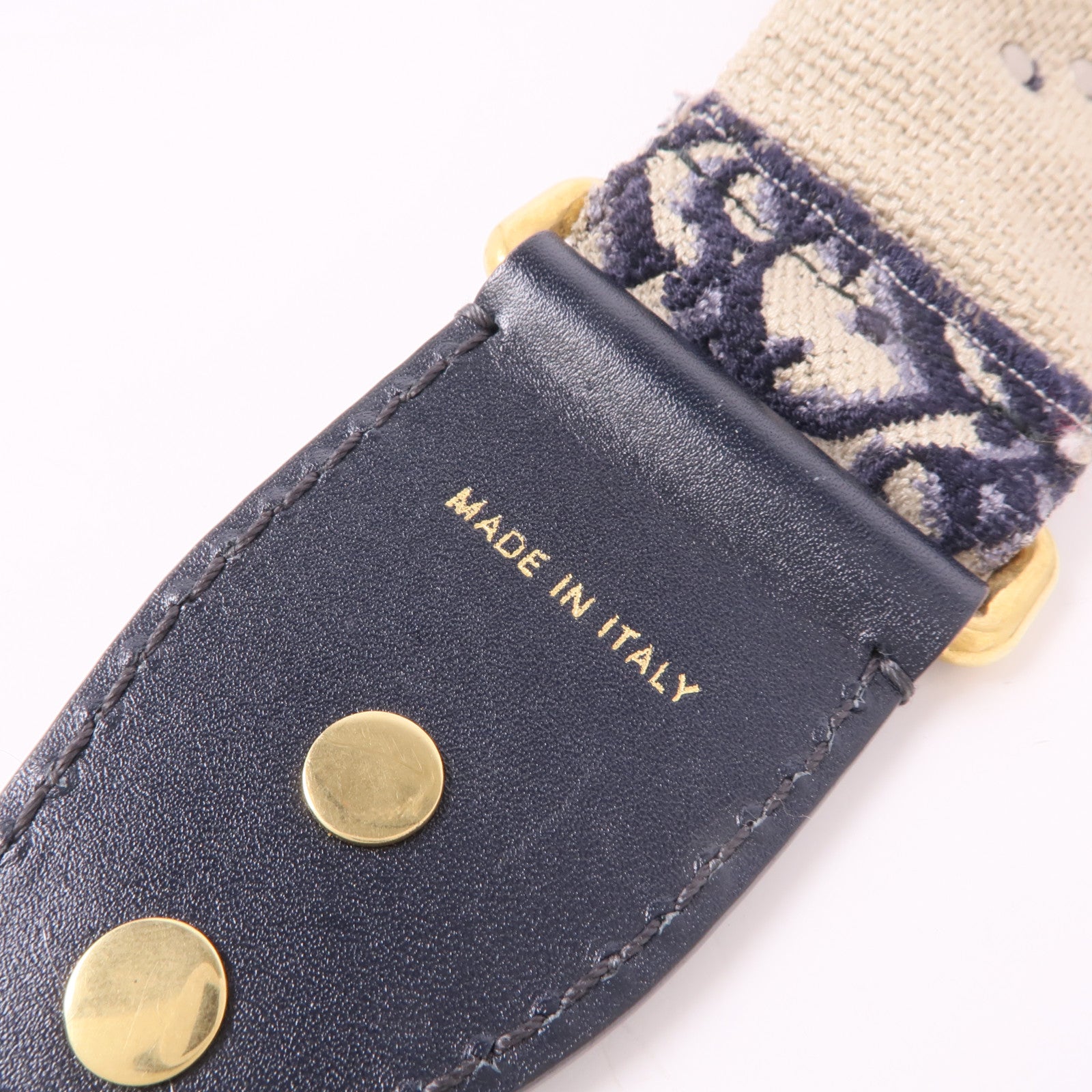 Dior 【激減優惠】帆布Shoulder Strap金扣肩背帶