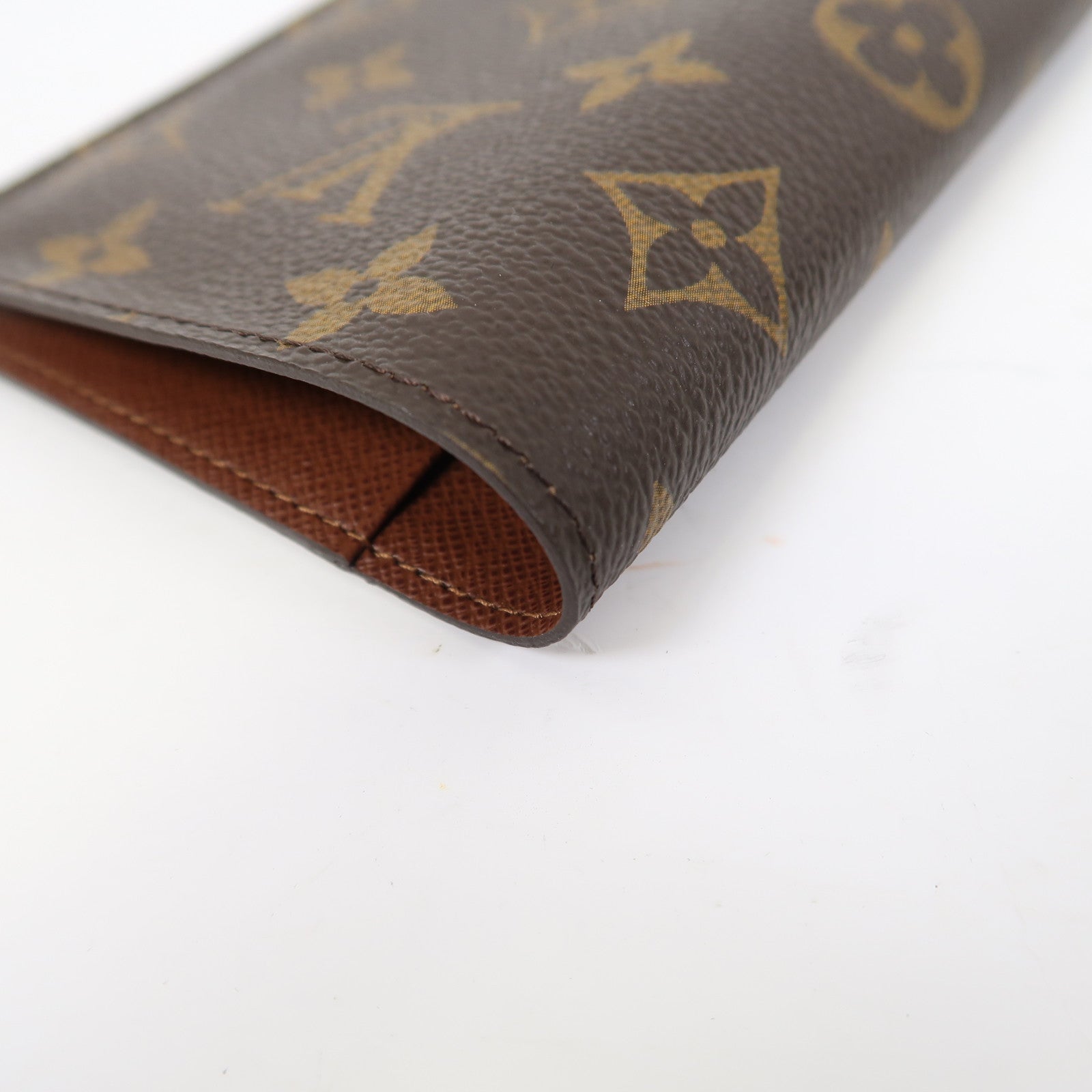 LOUIS VUITTON Monogram Passport Case護照套啡色